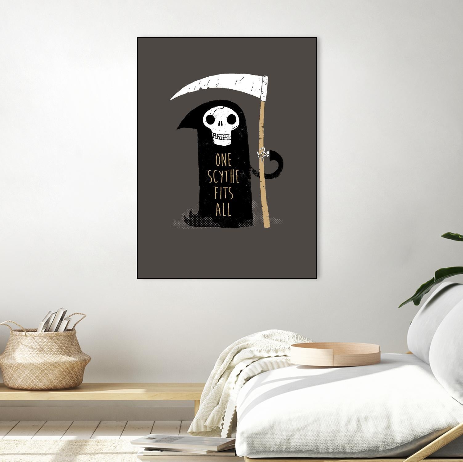 One Skyth Fits All by Michael Buxton on GIANT ART - multicolor urban/pop surrealism; novelty