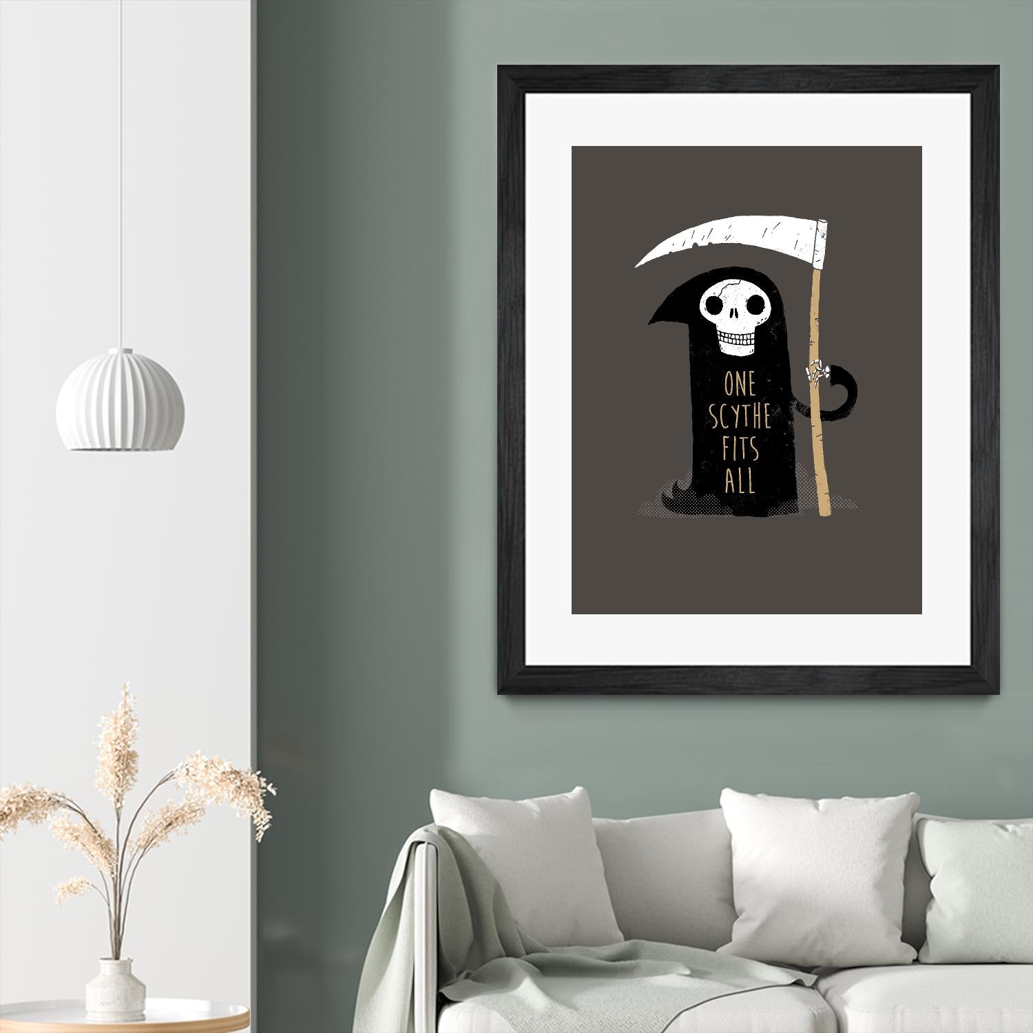 One Skyth Fits All by Michael Buxton on GIANT ART - multicolor urban/pop surrealism; novelty