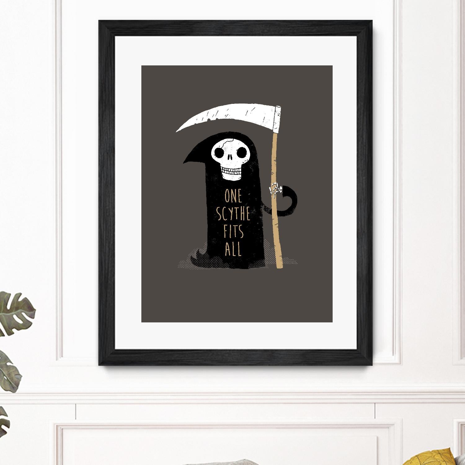 One Skyth Fits All by Michael Buxton on GIANT ART - multicolor urban/pop surrealism; novelty