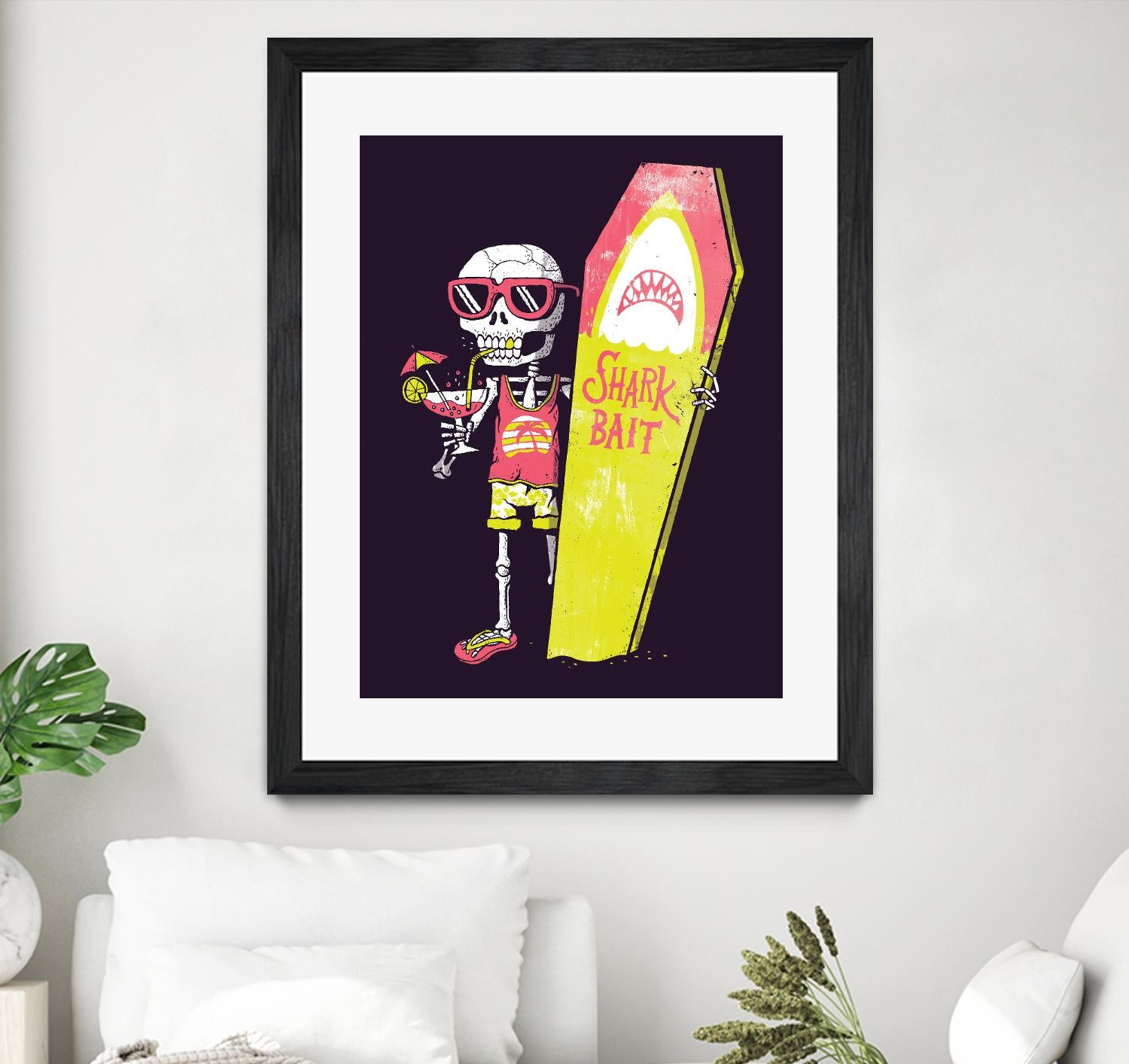 Shark Bait by Michael Buxton on GIANT ART - multicolor urban/pop surrealism; novelty