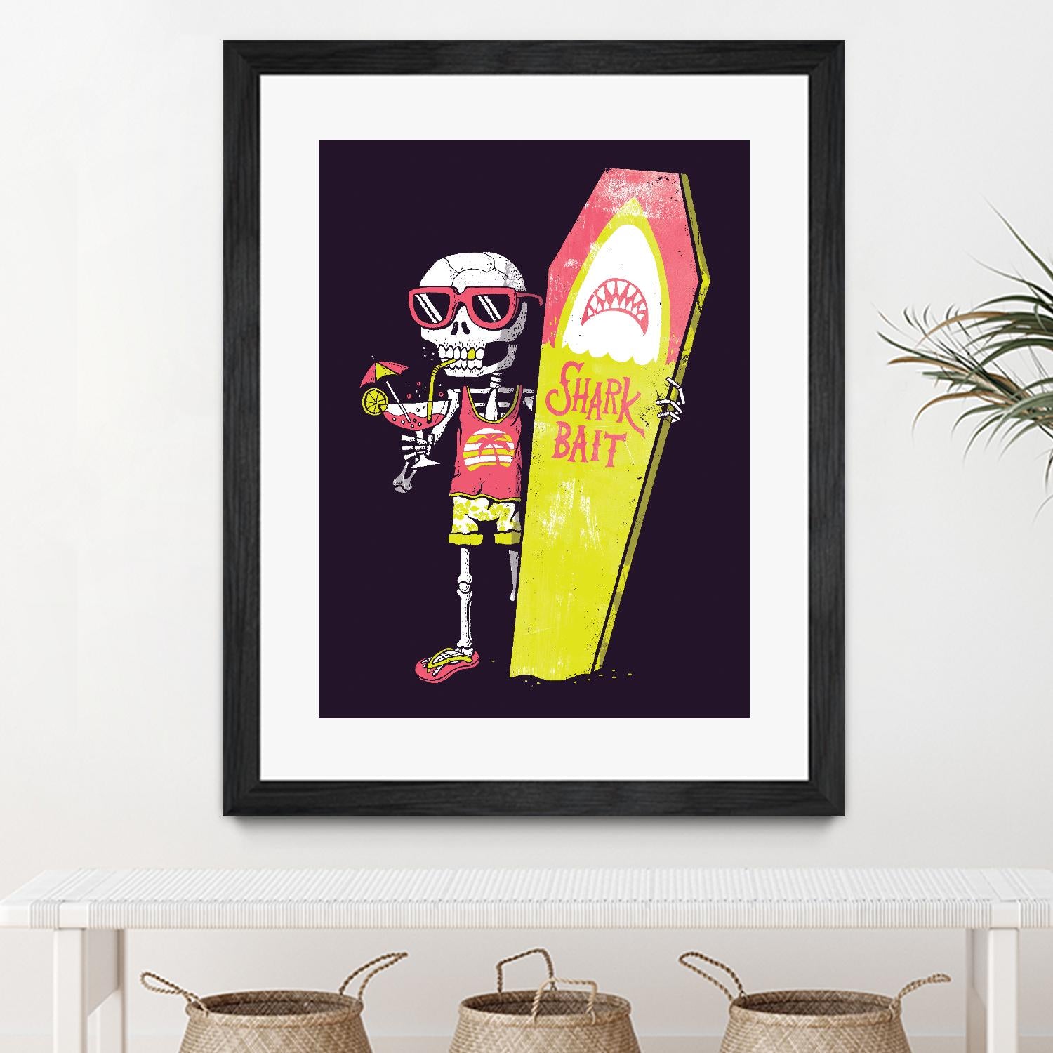 Shark Bait by Michael Buxton on GIANT ART - multicolor urban/pop surrealism; novelty