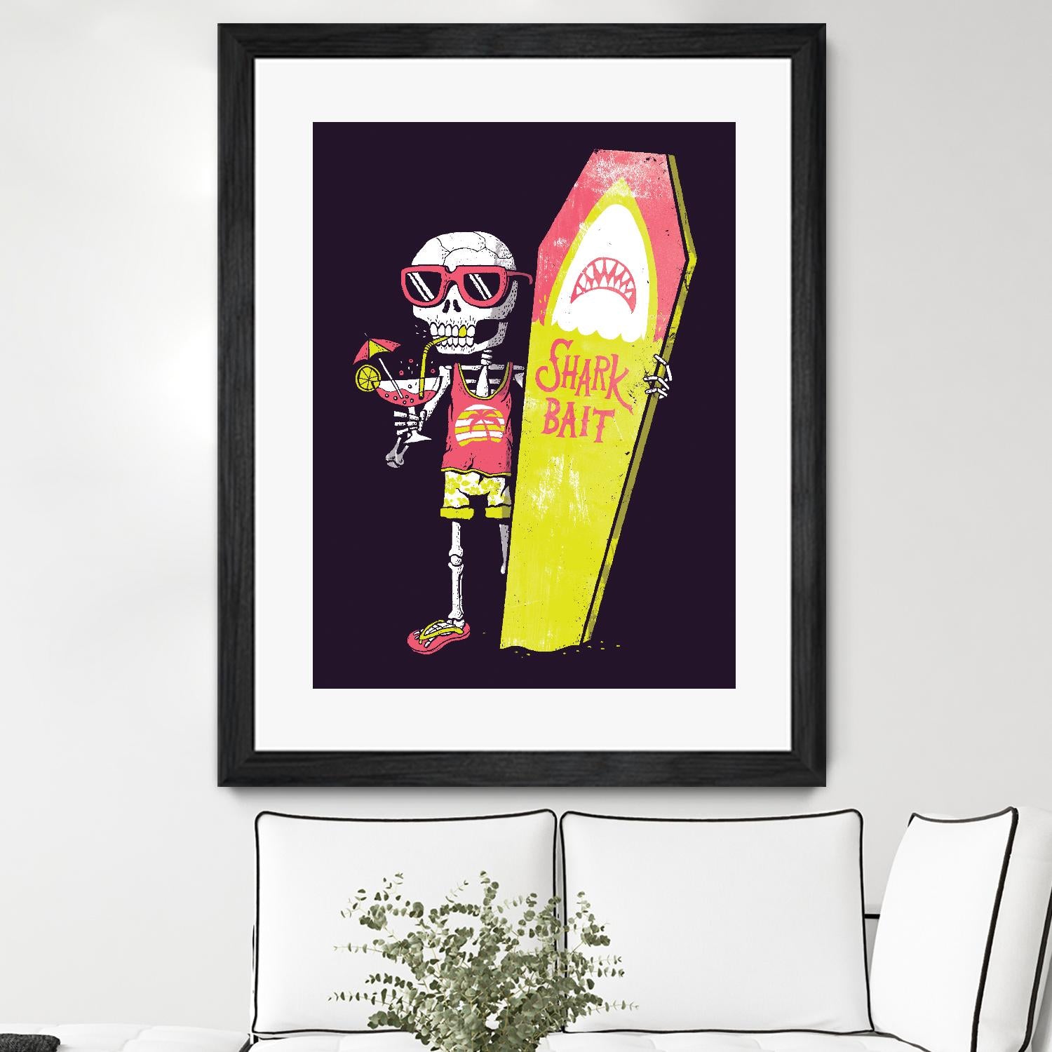 Shark Bait by Michael Buxton on GIANT ART - multicolor urban/pop surrealism; novelty