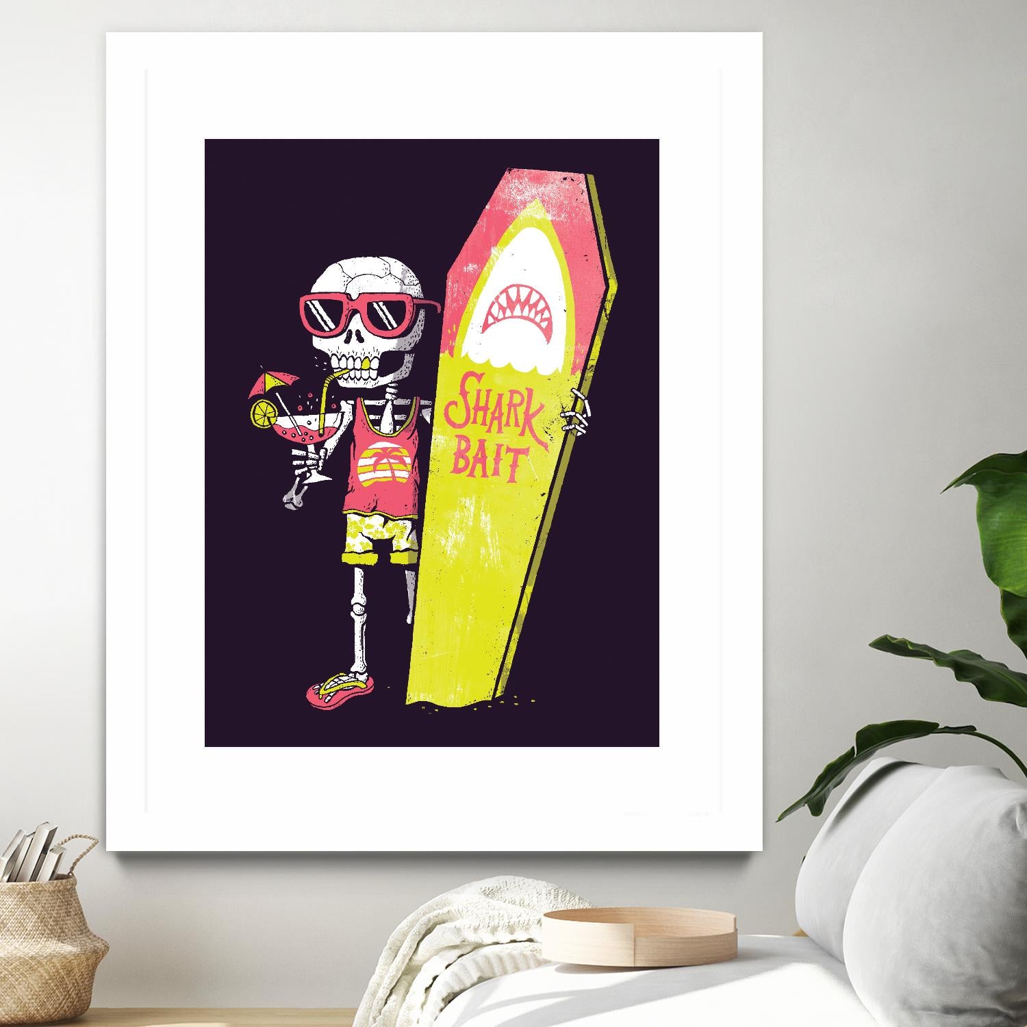 Shark Bait by Michael Buxton on GIANT ART - multicolor urban/pop surrealism; novelty