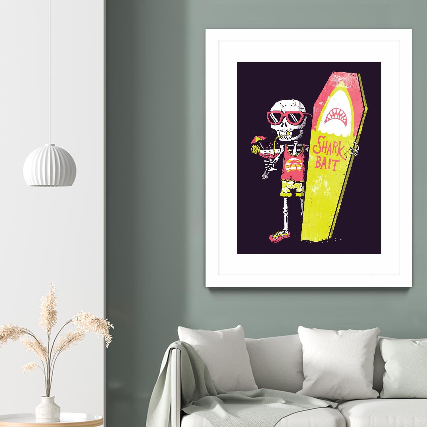 Shark Bait by Michael Buxton on GIANT ART - multicolor urban/pop surrealism; novelty