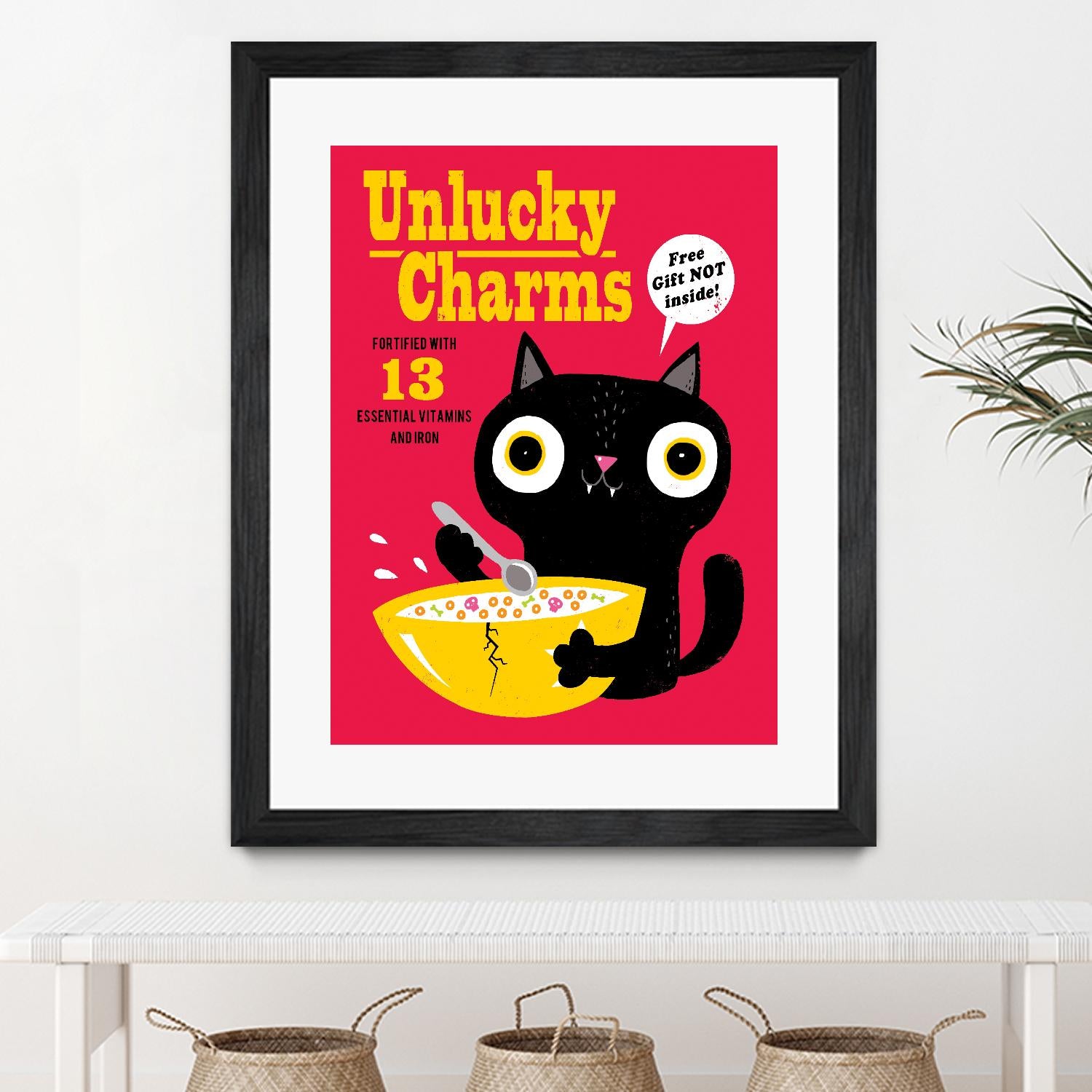 Unlucky Charms by Michael Buxton on GIANT ART - multicolor urban/pop surrealism; novelty; children; cuisine