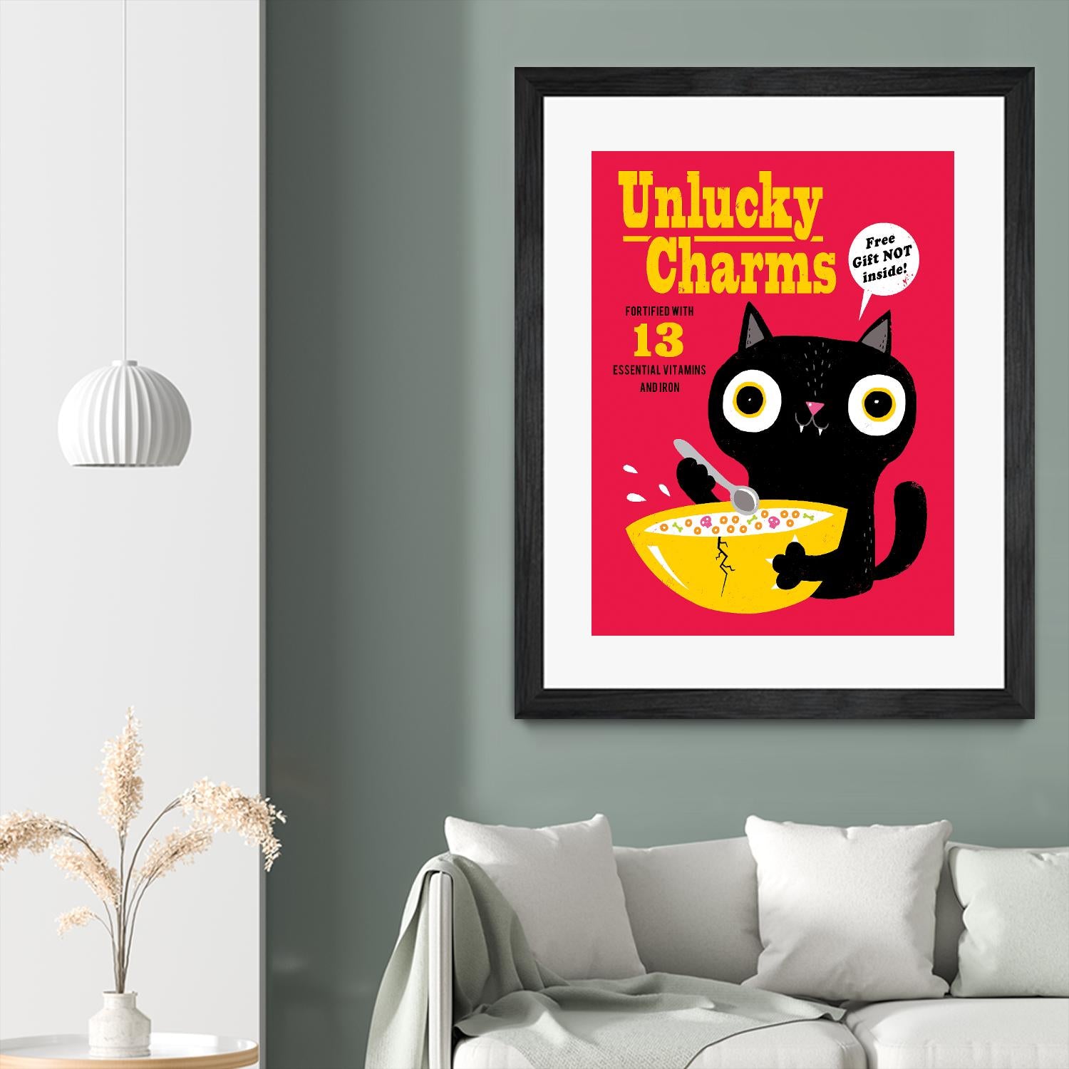 Unlucky Charms by Michael Buxton on GIANT ART - multicolor urban/pop surrealism; novelty; children; cuisine