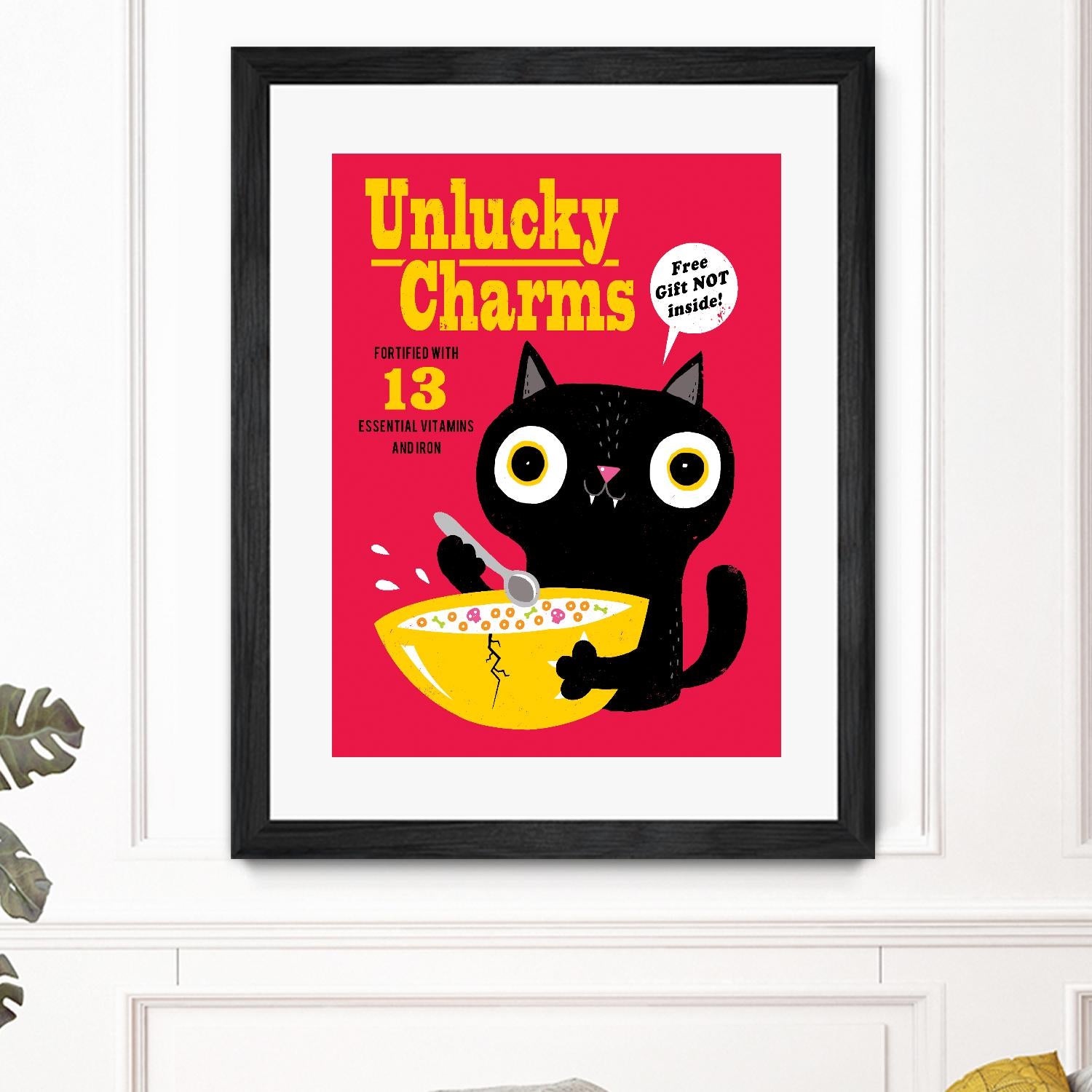 Unlucky Charms by Michael Buxton on GIANT ART - multicolor urban/pop surrealism; novelty; children; cuisine
