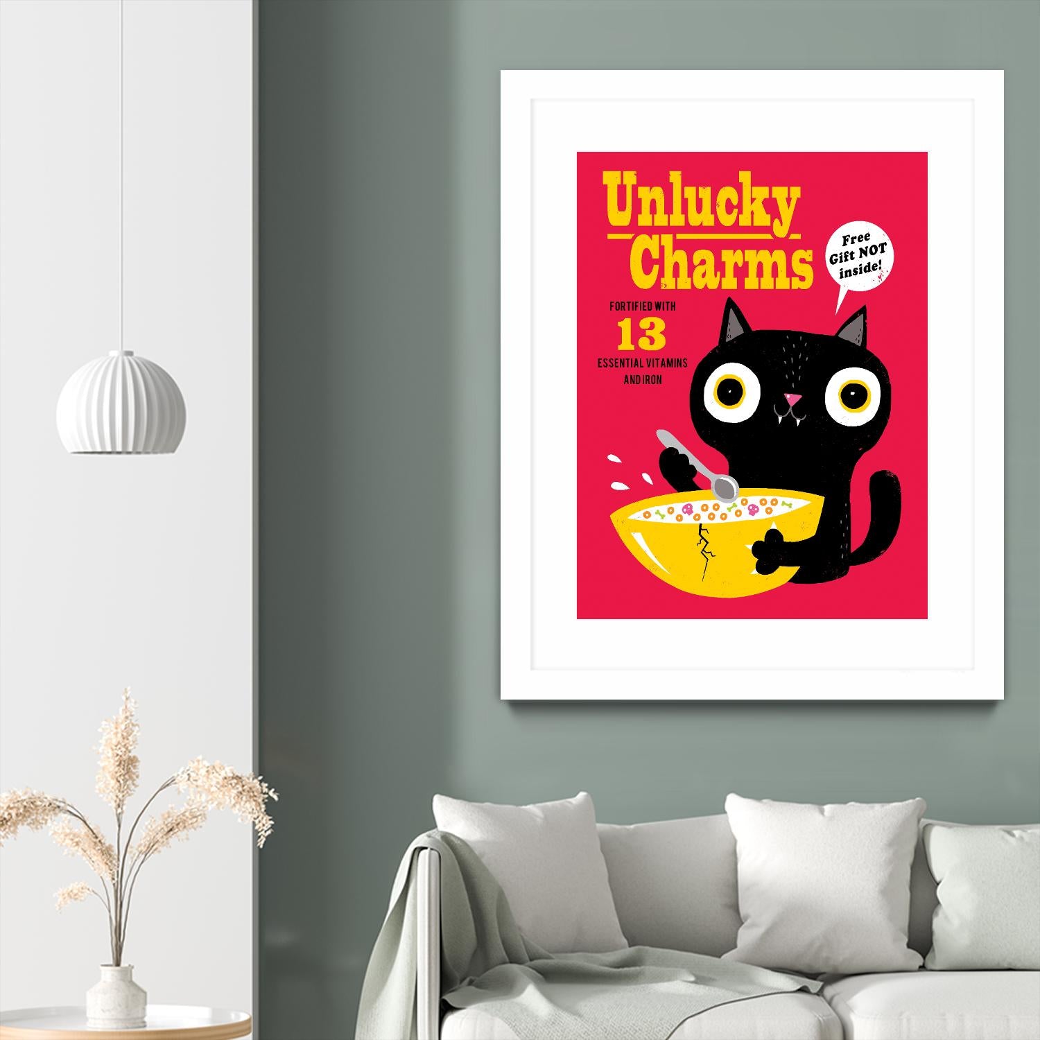 Unlucky Charms by Michael Buxton on GIANT ART - multicolor urban/pop surrealism; novelty; children; cuisine