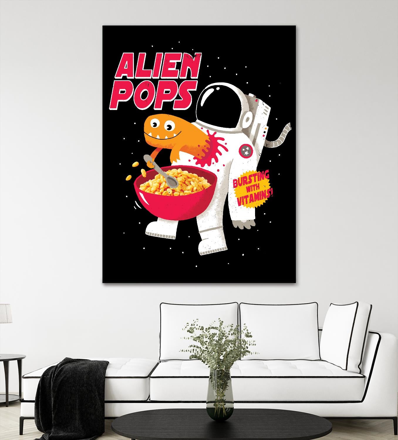 Alien Pops by Michael Buxton on GIANT ART - multicolor urban/pop surrealism; novelty; children; cuisine