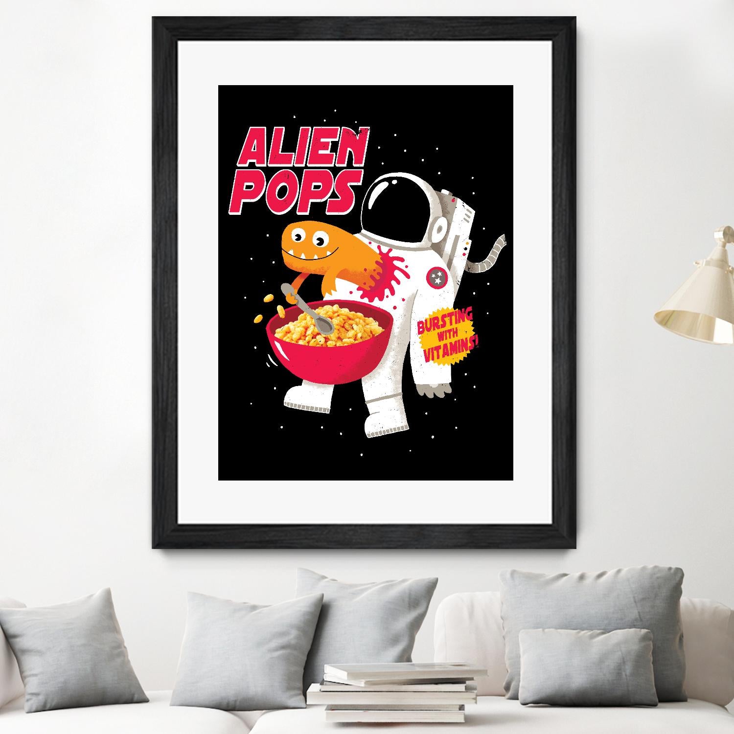 Alien Pops by Michael Buxton on GIANT ART - multicolor urban/pop surrealism; novelty; children; cuisine