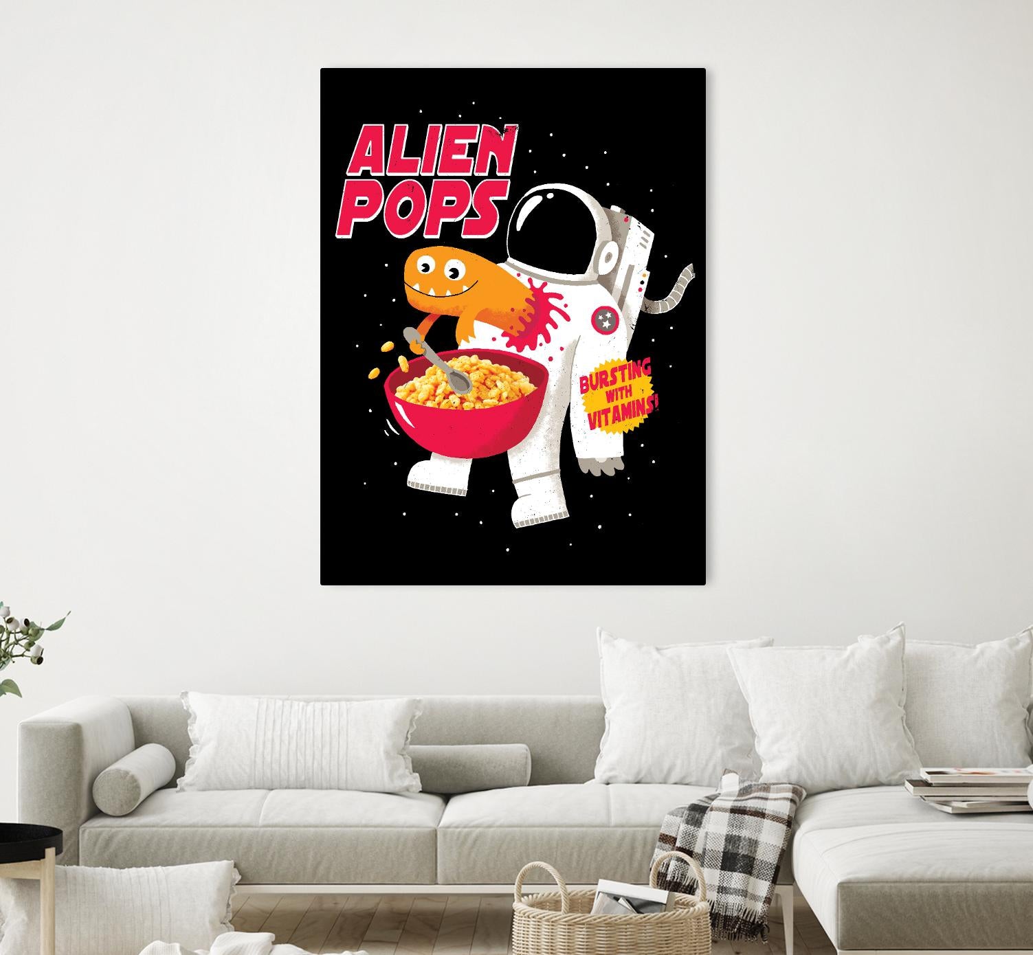 Alien Pops by Michael Buxton on GIANT ART - multicolor urban/pop surrealism; novelty; children; cuisine