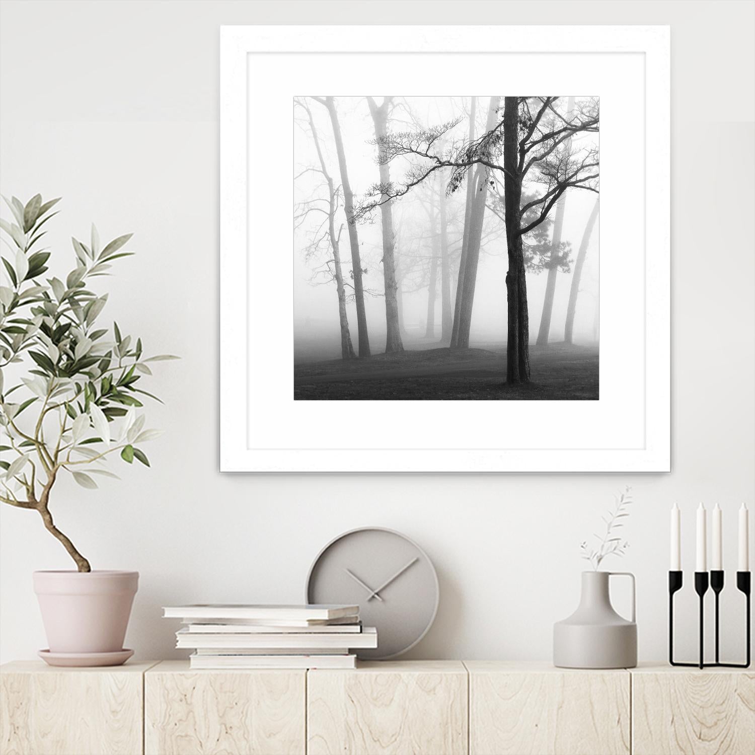 Etheral Trees by Nicholas Bell on GIANT ART - pink,orange landscapes, photography