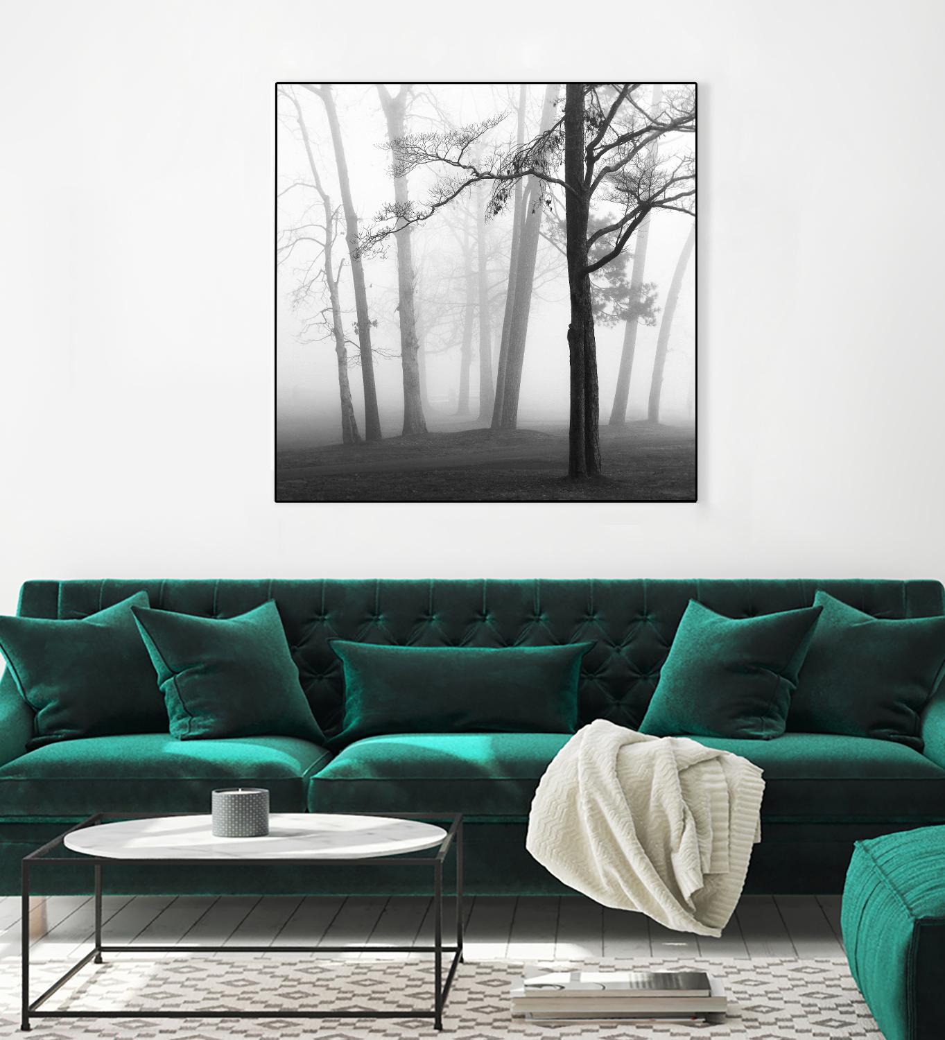 Etheral Trees by Nicholas Bell on GIANT ART - pink,orange landscapes, photography