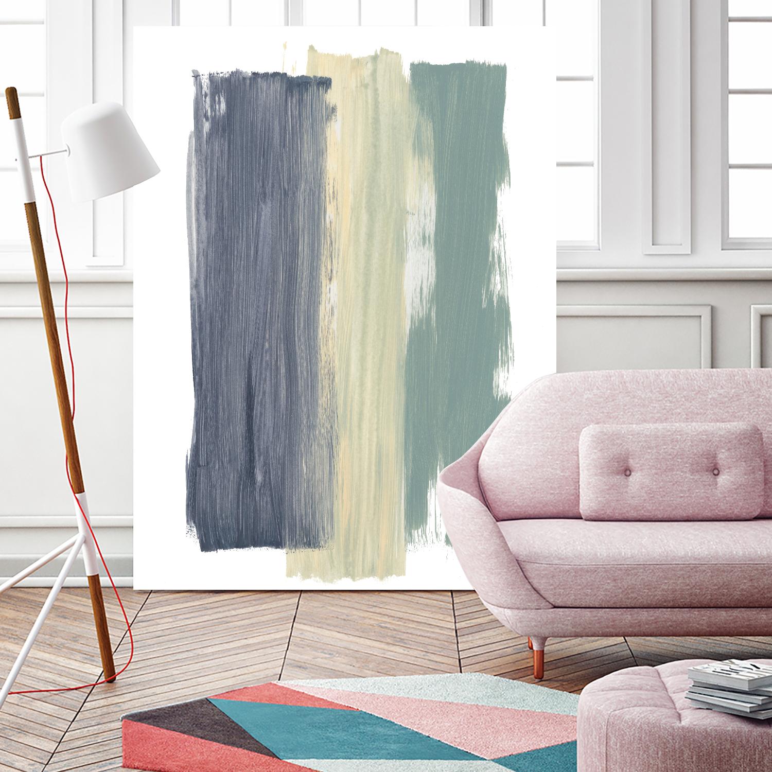 Striped Abstract by Bronwyn Baker on GIANT ART - multi abstracts, contemporary