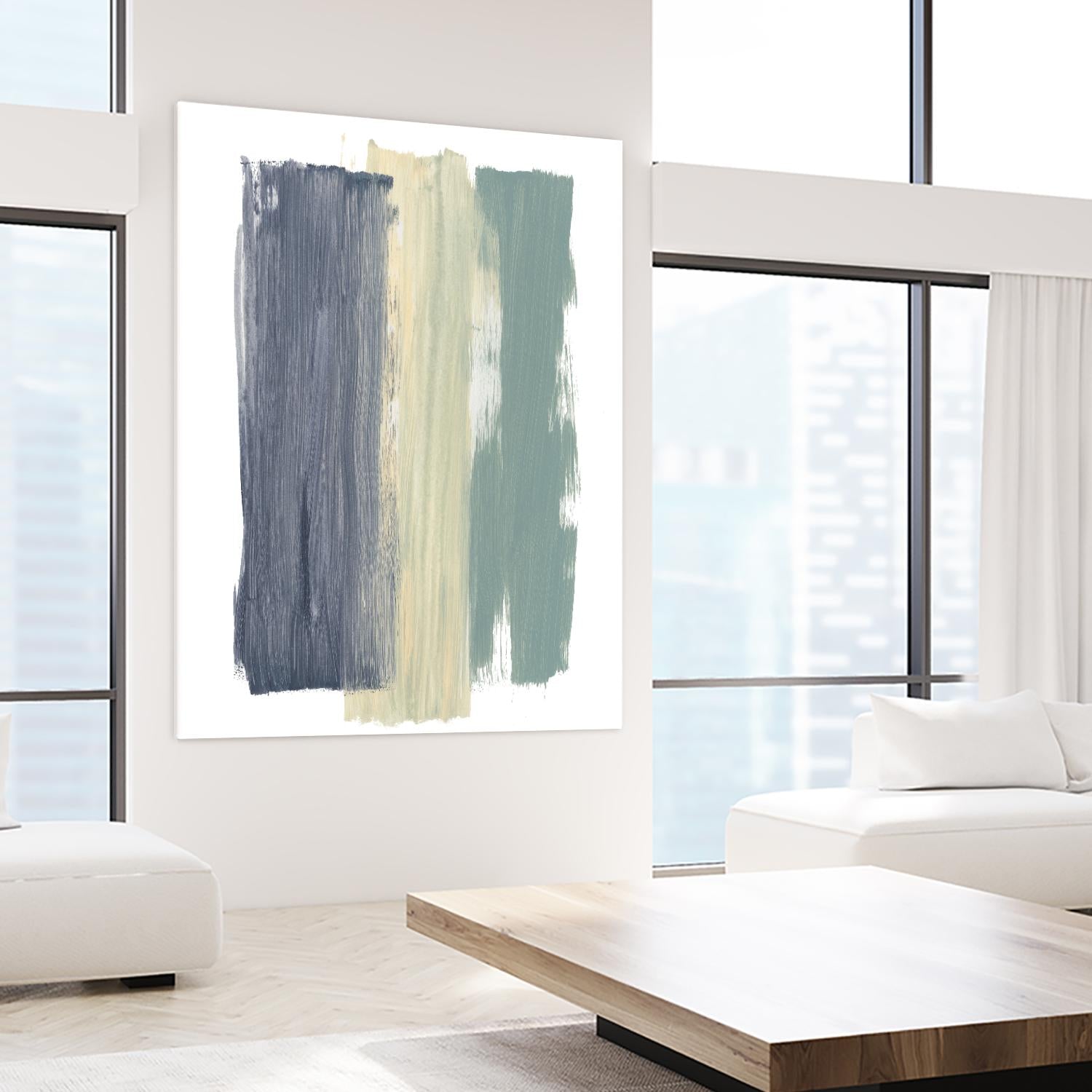 Striped Abstract by Bronwyn Baker on GIANT ART - multi abstracts, contemporary