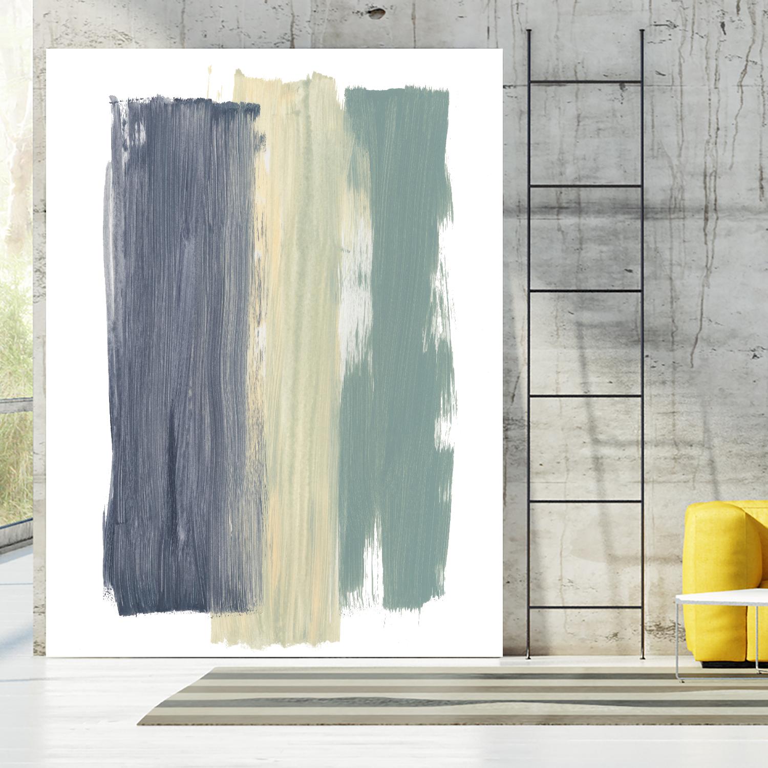 Striped Abstract by Bronwyn Baker on GIANT ART - multi abstracts, contemporary