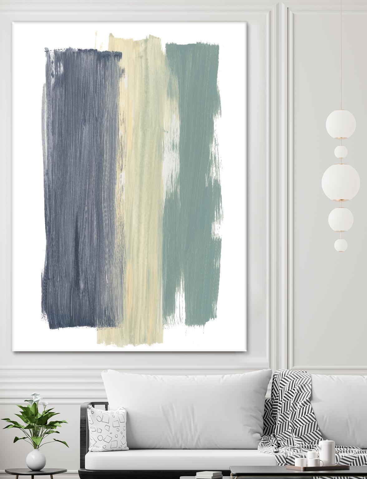 Striped Abstract by Bronwyn Baker on GIANT ART - multi abstracts, contemporary