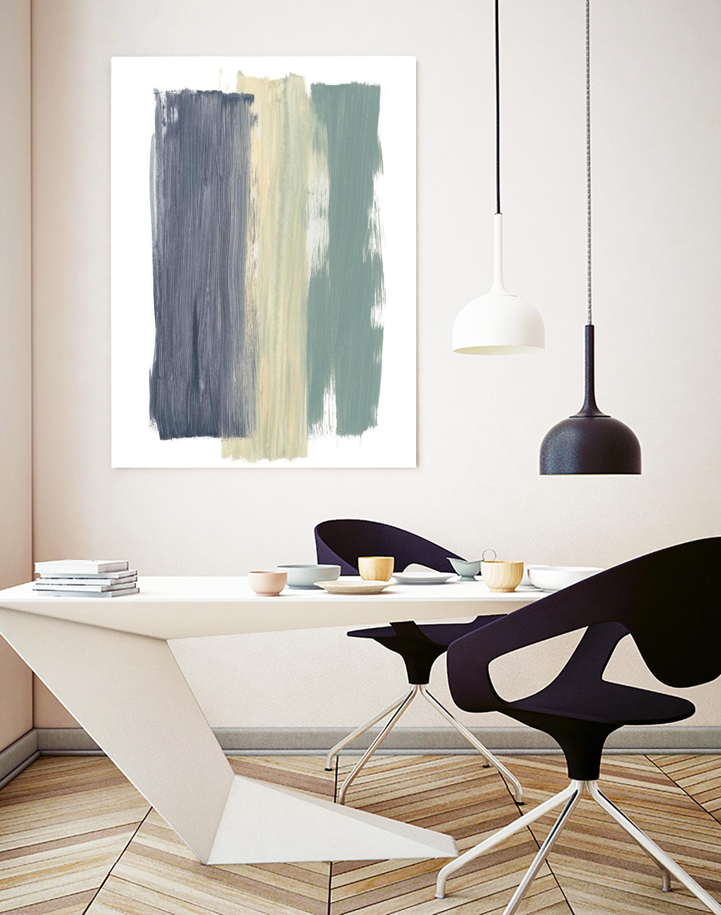 Striped Abstract by Bronwyn Baker on GIANT ART - multi abstracts, contemporary