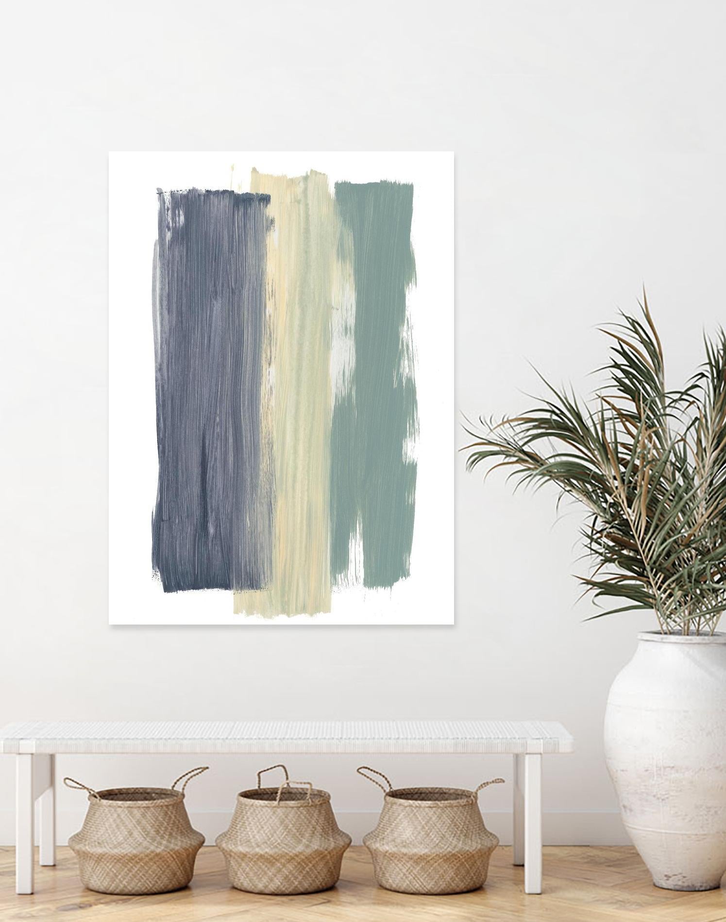 Striped Abstract by Bronwyn Baker on GIANT ART - multi abstracts, contemporary