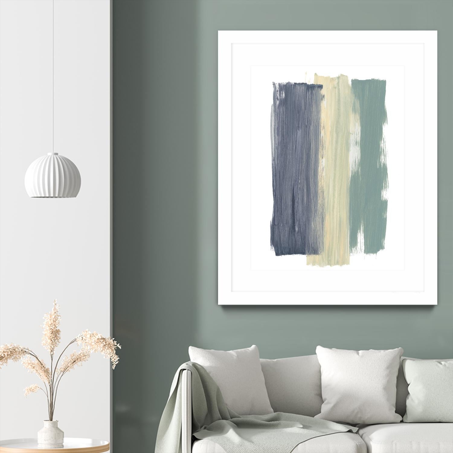 Striped Abstract by Bronwyn Baker on GIANT ART - multi abstracts, contemporary