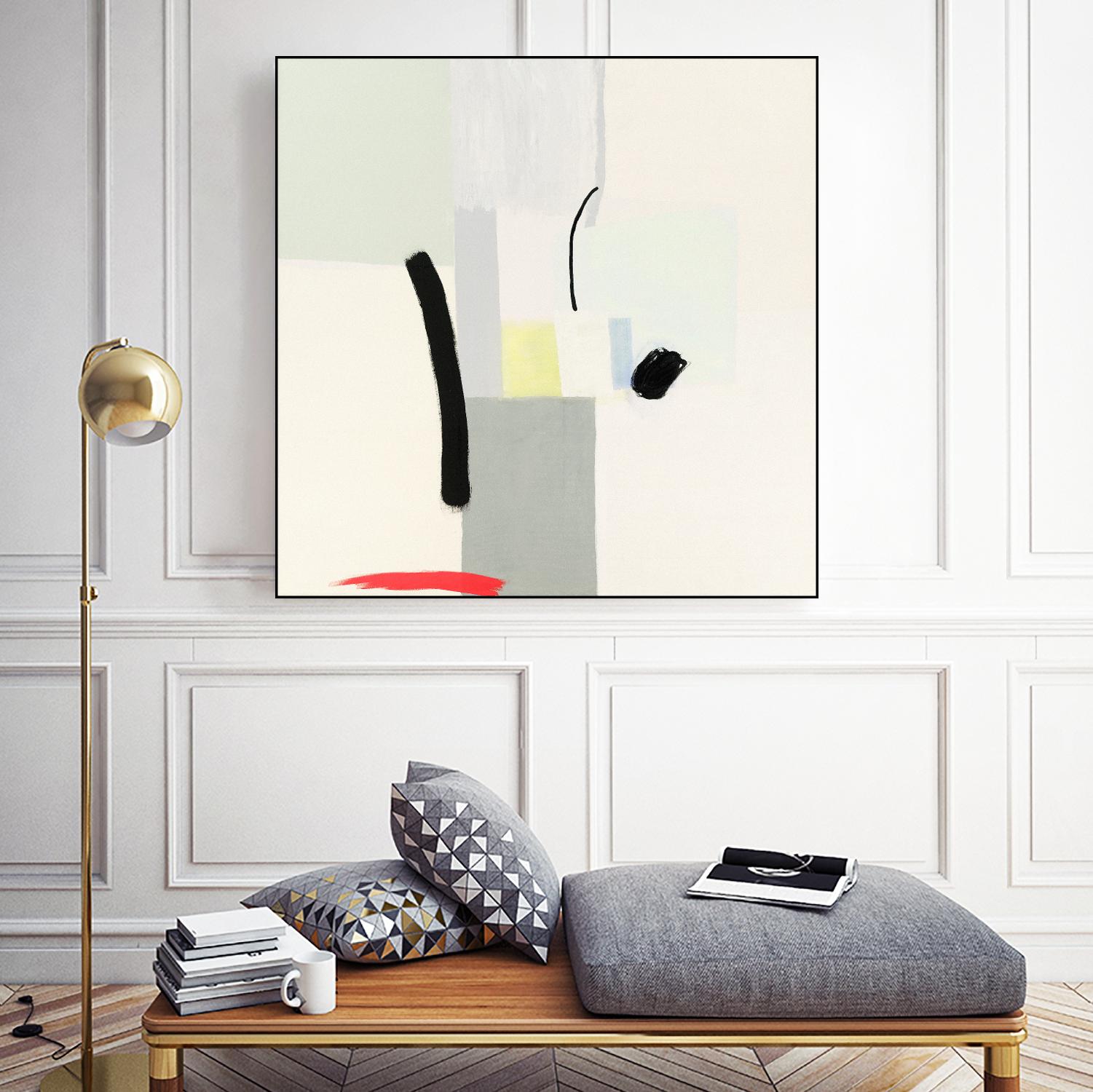 Interruptions by Aliza Cohen on GIANT ART - multicolor abstracts; contemporary