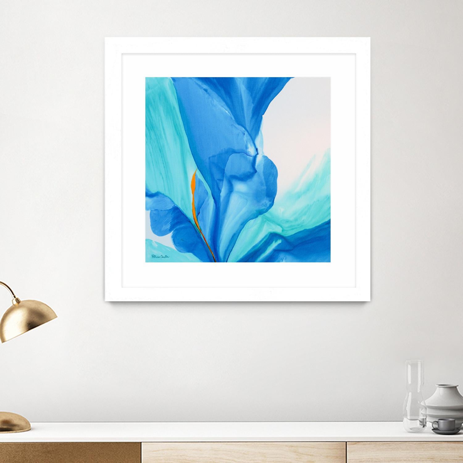 Banera II by Faro on GIANT ART - yellow bathroom