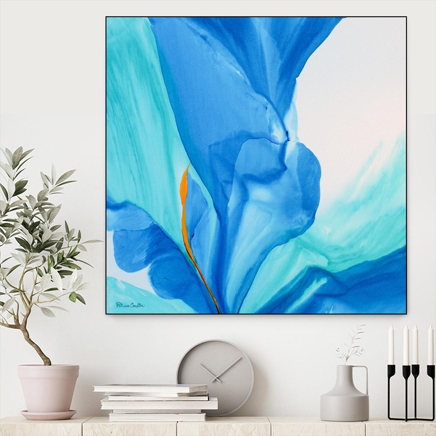 Banera II by Faro on GIANT ART - yellow bathroom