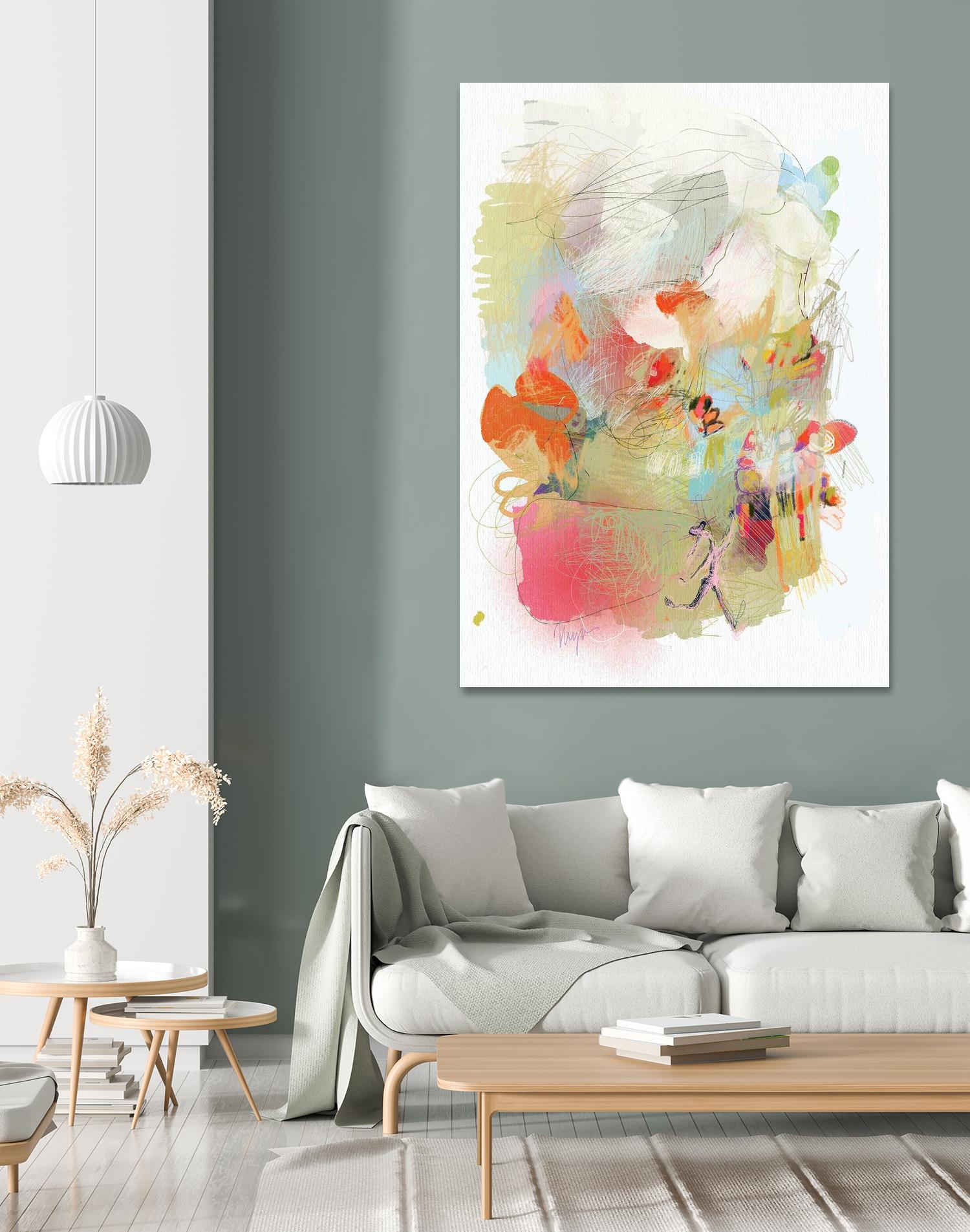 Accesorios para el II by A. Vega on GIANT ART - beige bathroom