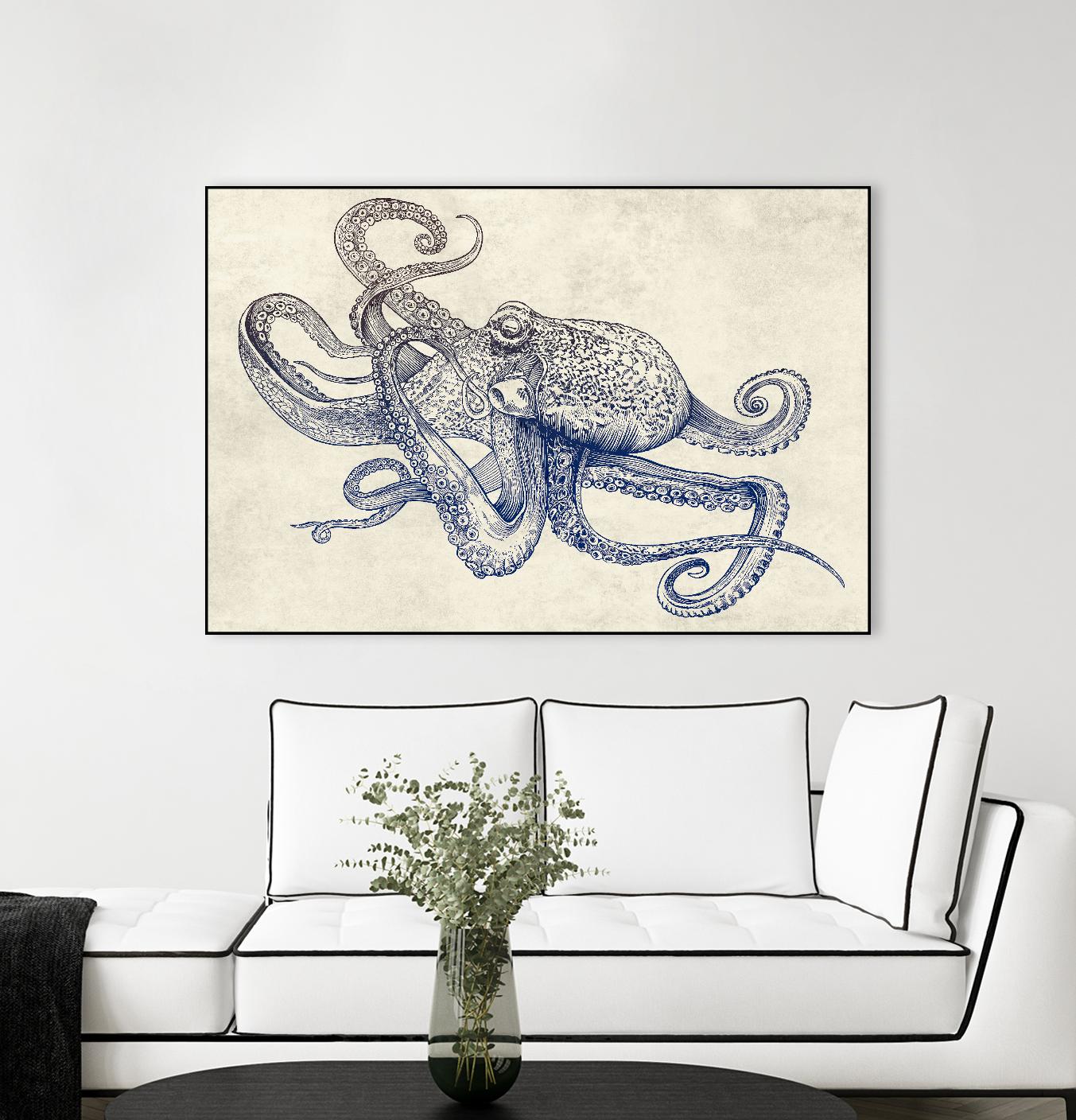Octoflow by Rachel Caldwell on GIANT ART - multicolor urban/pop surrealism; animals