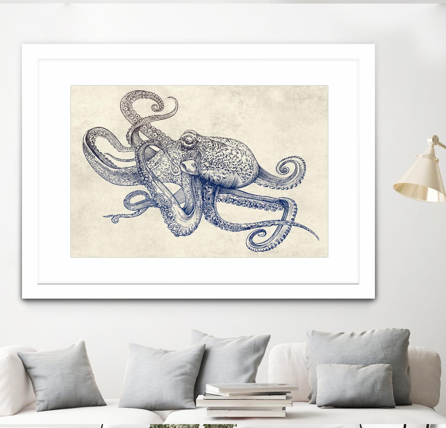 Octoflow by Rachel Caldwell on GIANT ART - multicolor urban/pop surrealism; animals