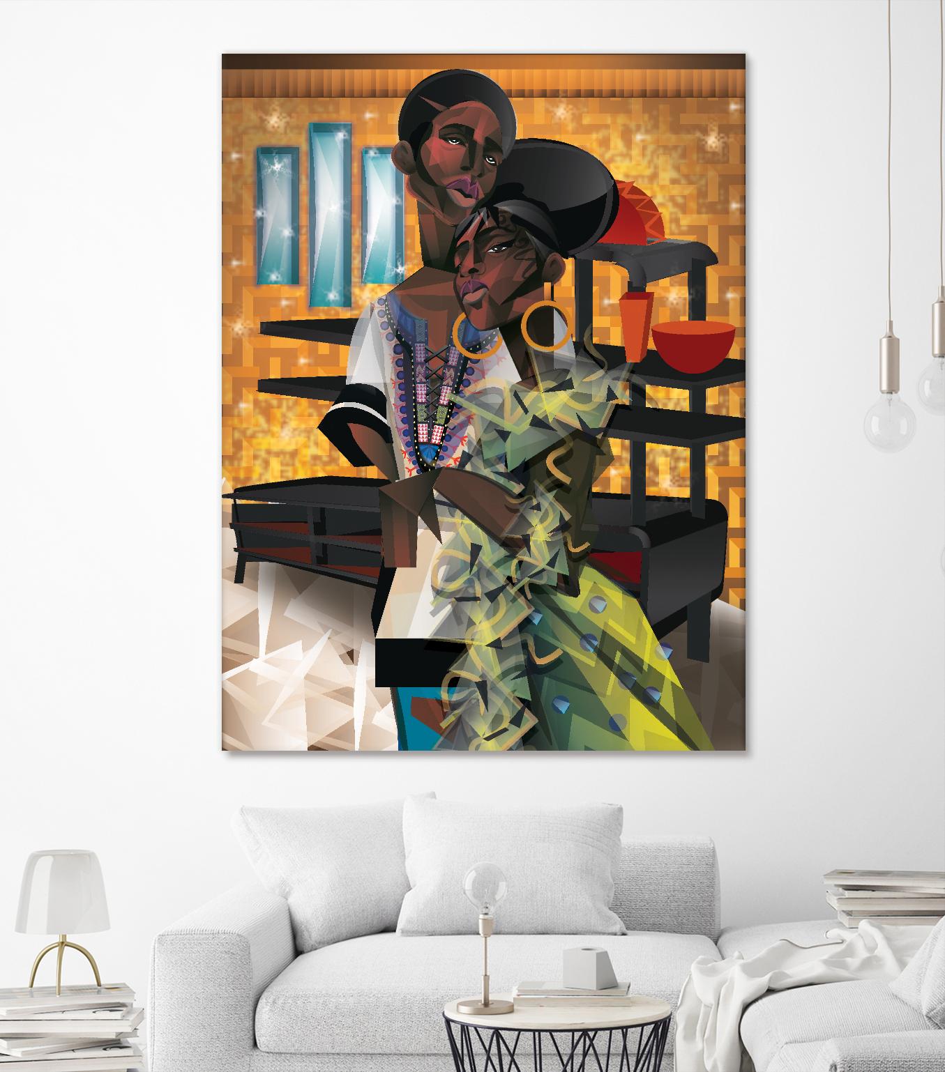 Rabbit - Peluche by Faro on GIANT ART - blue children