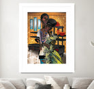 Rabbit - Peluche by Faro on GIANT ART - blue children