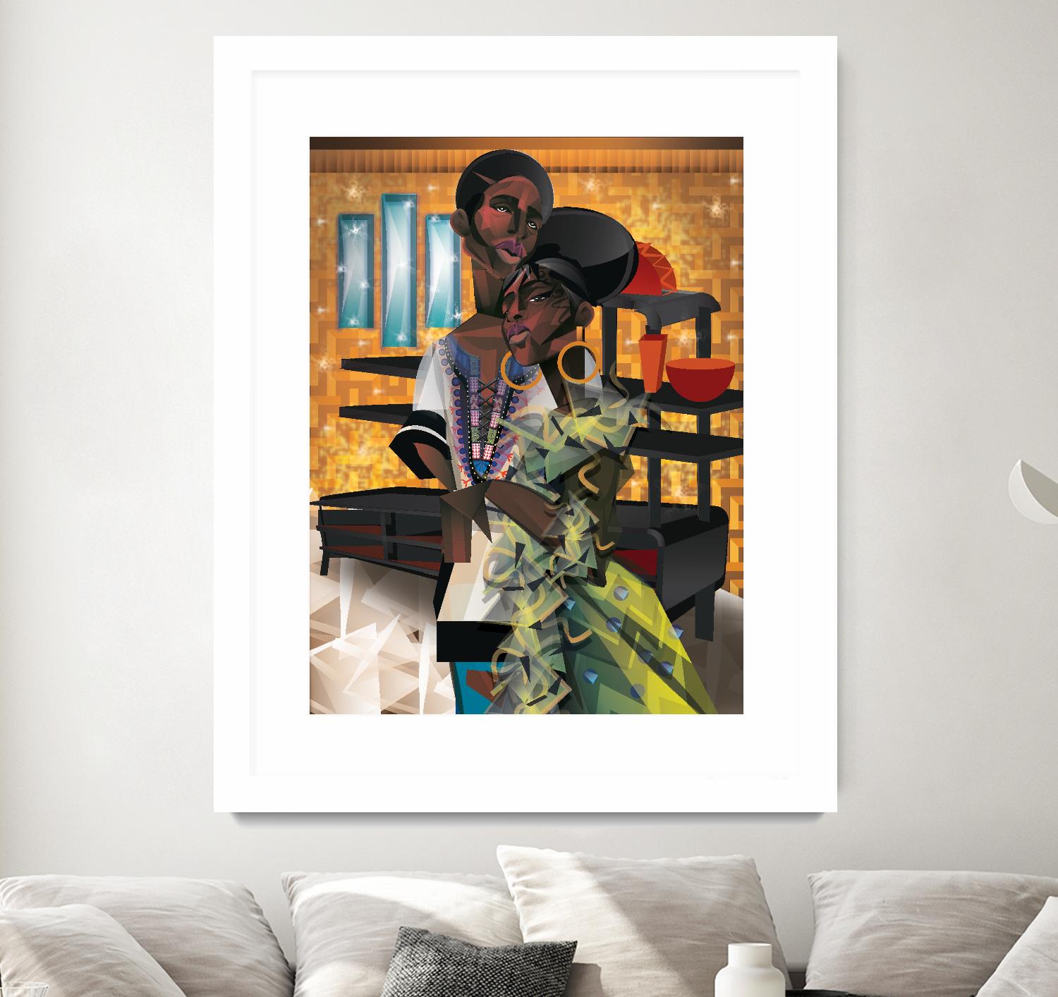 Rabbit - Peluche by Faro on GIANT ART - blue children