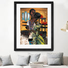 Rabbit - Peluche by Faro on GIANT ART - blue children