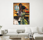 Rabbit - Peluche by Faro on GIANT ART - blue children