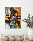 Rabbit - Peluche by Faro on GIANT ART - blue children