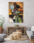 Rabbit - Peluche by Faro on GIANT ART - blue children