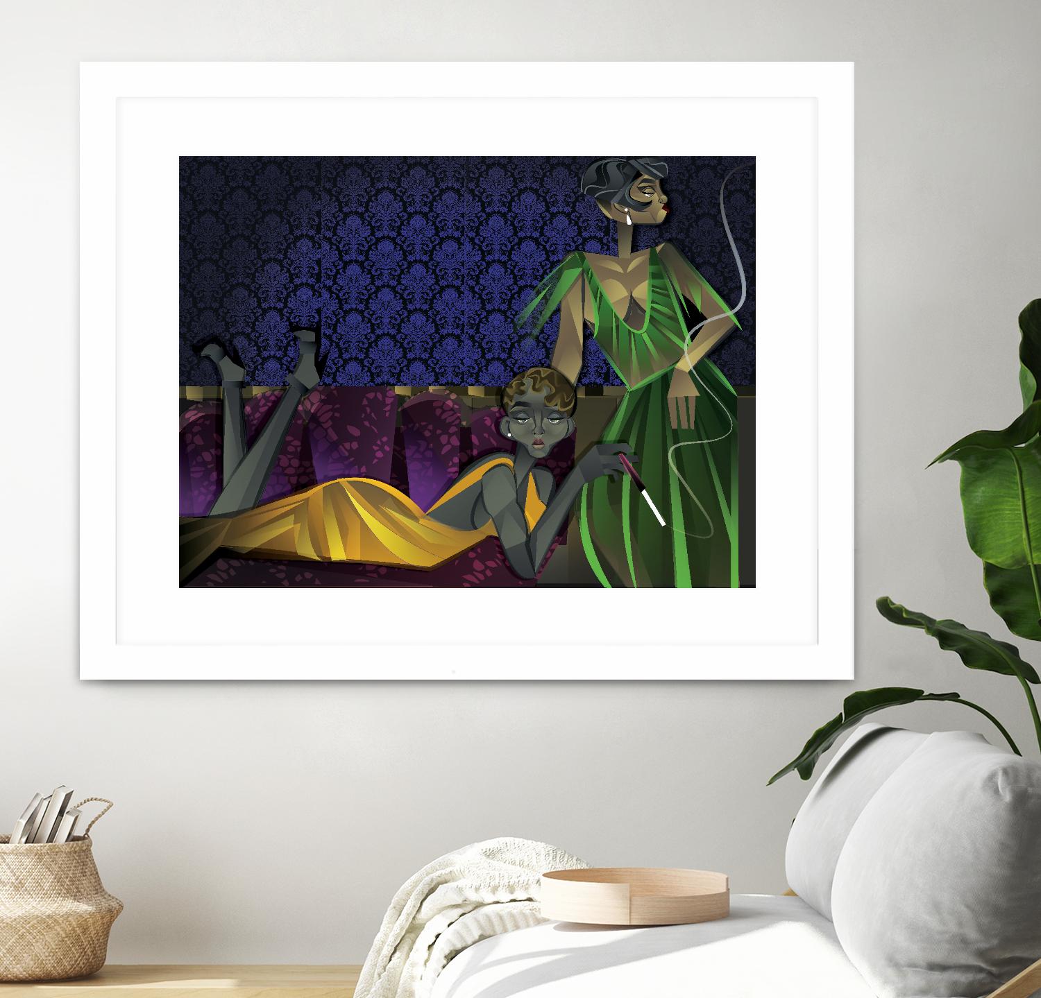 Light House II by A. Vega on GIANT ART - grey sea scene