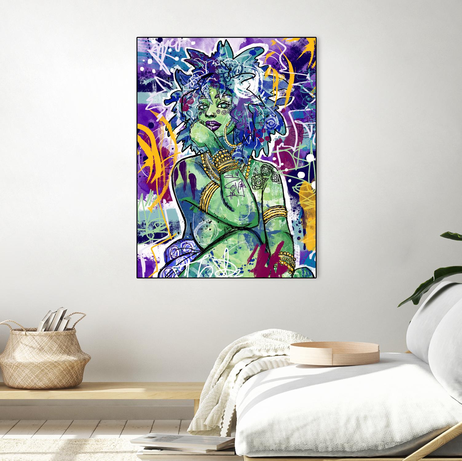 Fruit bowl I by A. Vega on GIANT ART - orange fruit-food-drink