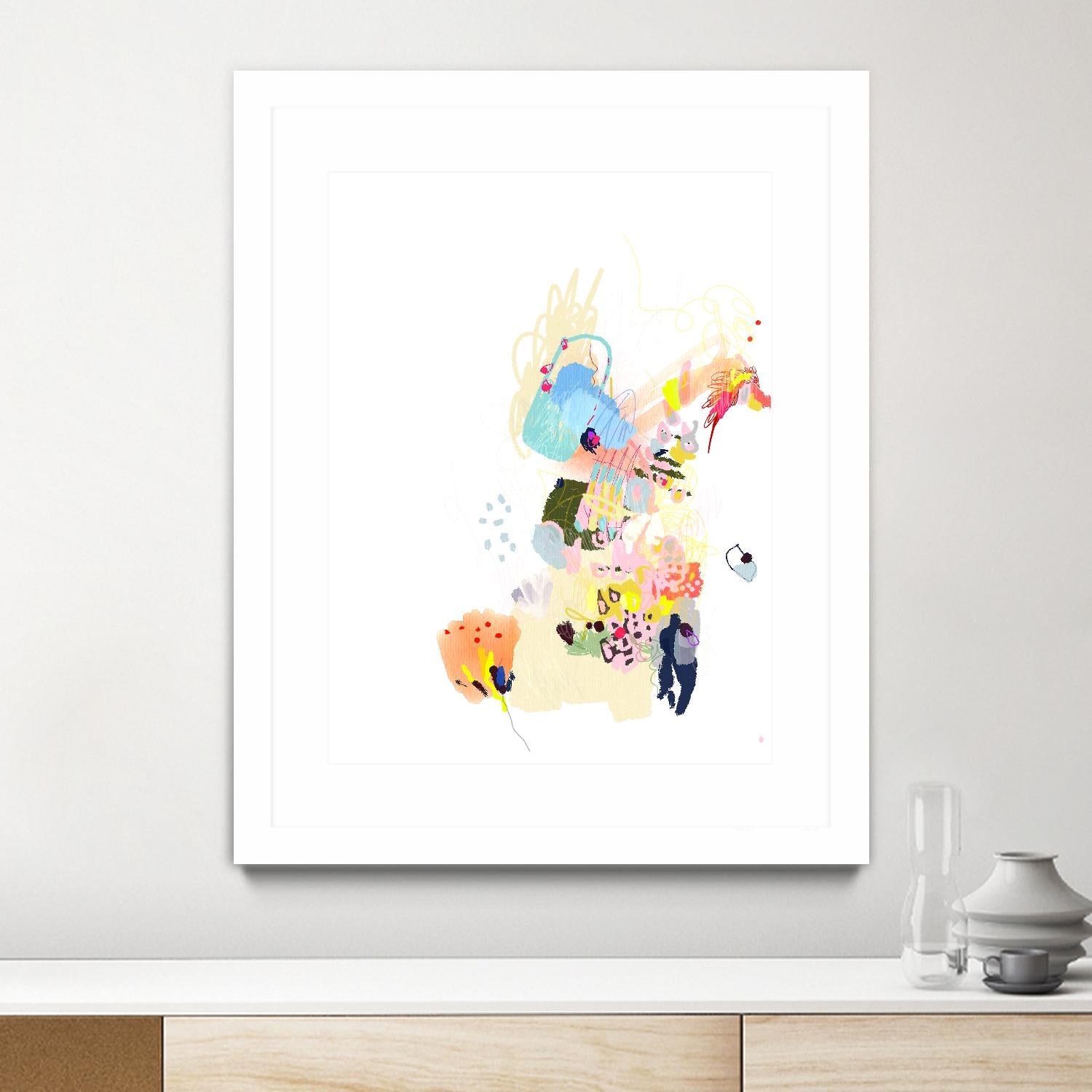 Estudio de Orquideas I by A. Vega on GIANT ART - white floral