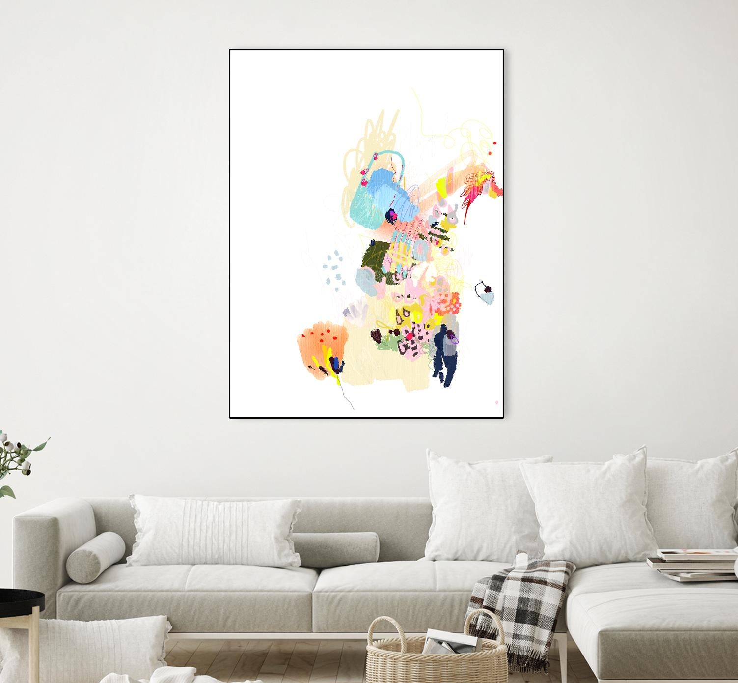 Estudio de Orquideas I by A. Vega on GIANT ART - white floral