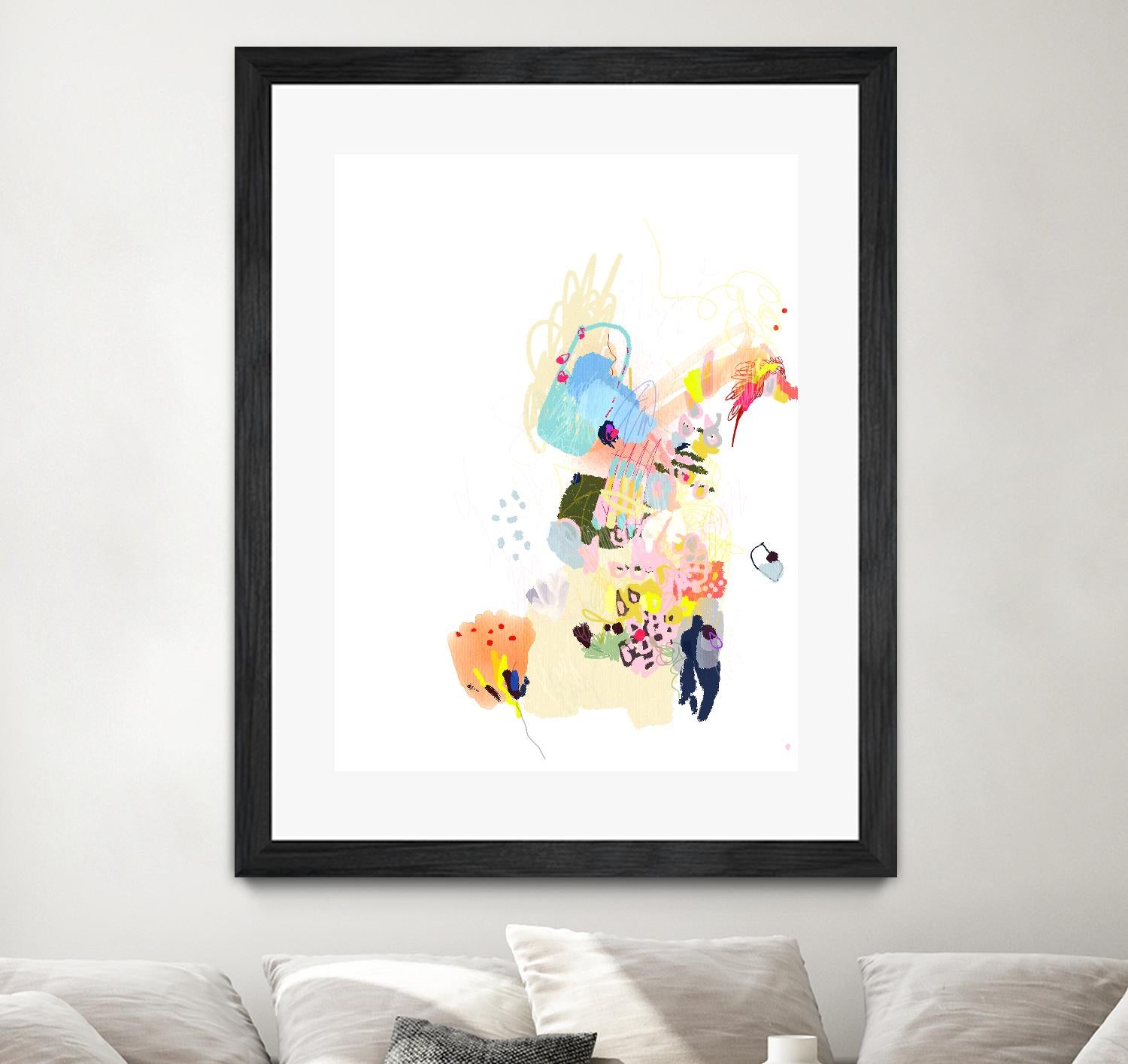 Estudio de Orquideas I by A. Vega on GIANT ART - white floral