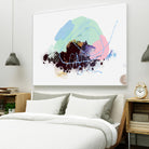 Bouquet Azucenas I by A. Vega on GIANT ART - brown floral