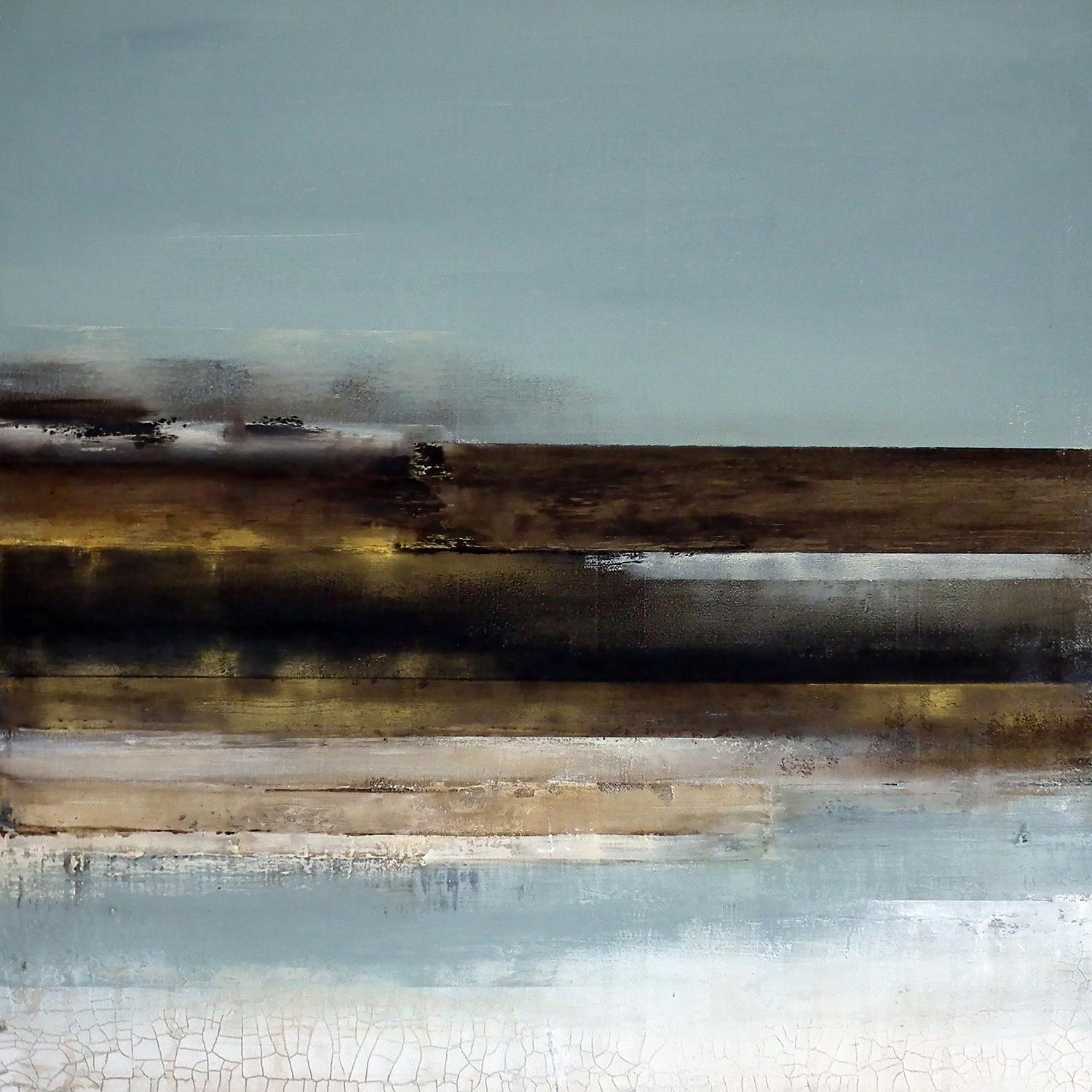Distant Shore by Susan Cordes on GIANT ART - multi abstracts, contemporary