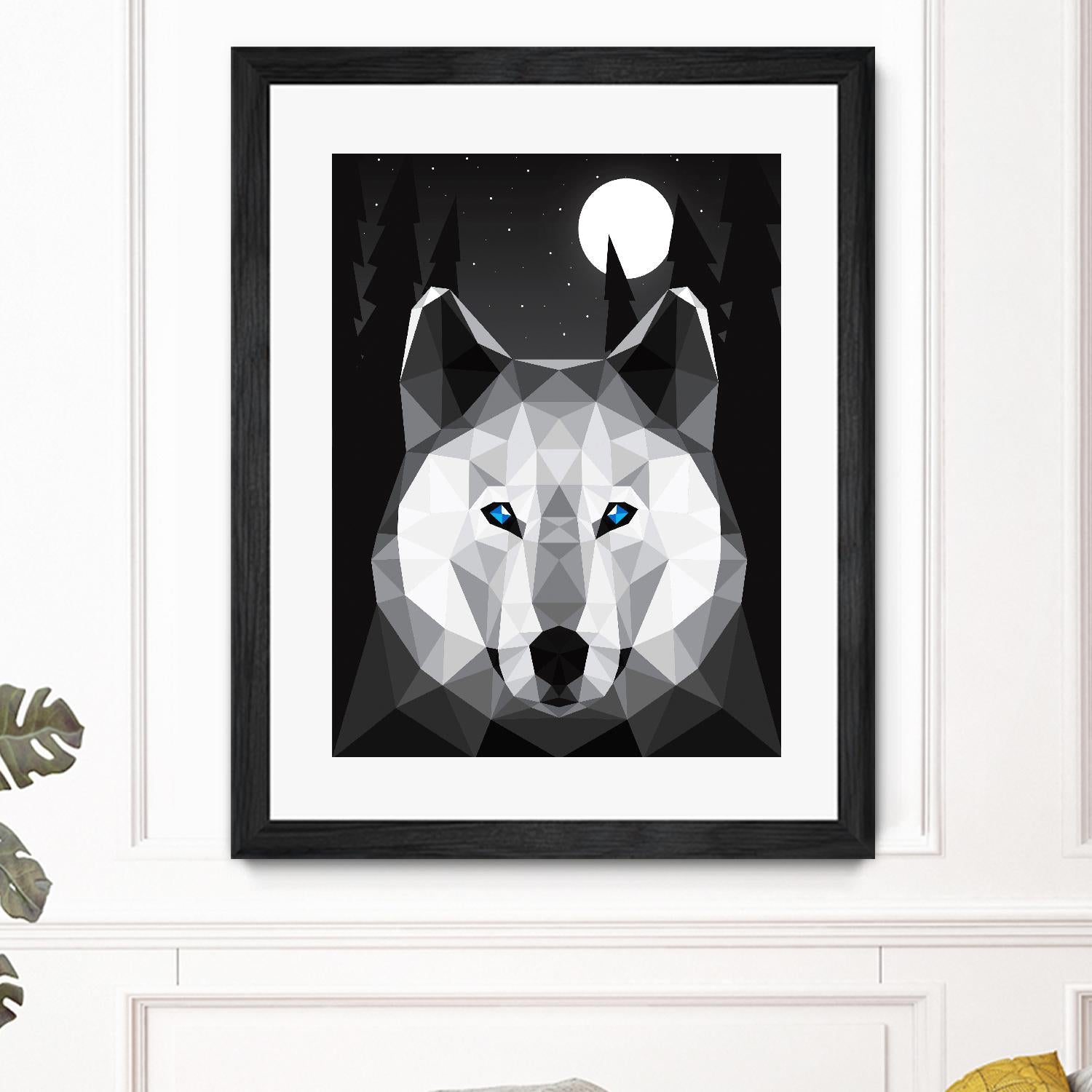 Tundra Wolf by Davies Babies on GIANT ART - multicolor animals; contemporary