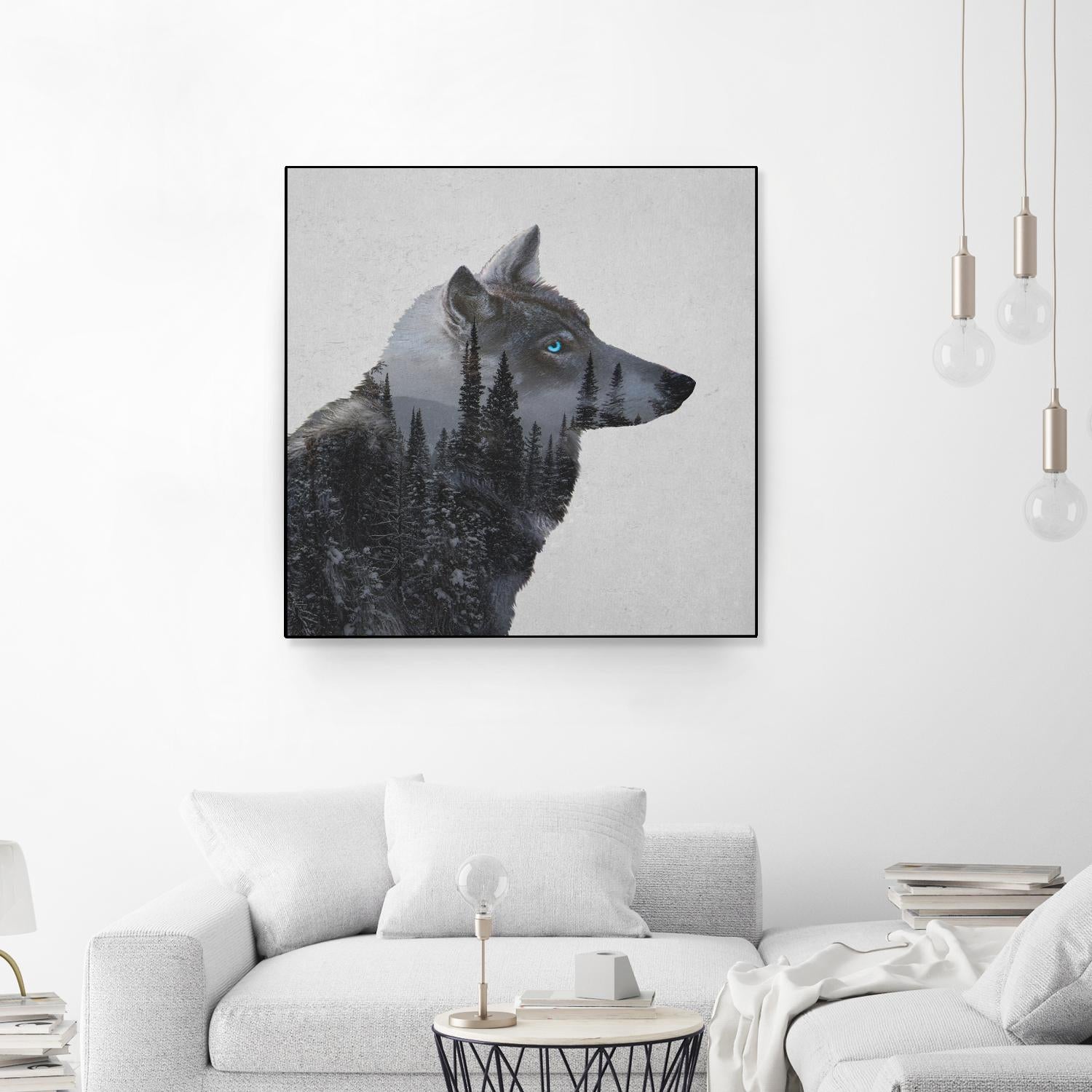 Winter Wolf by Davies Babies on GIANT ART - multicolor animals; contemporary