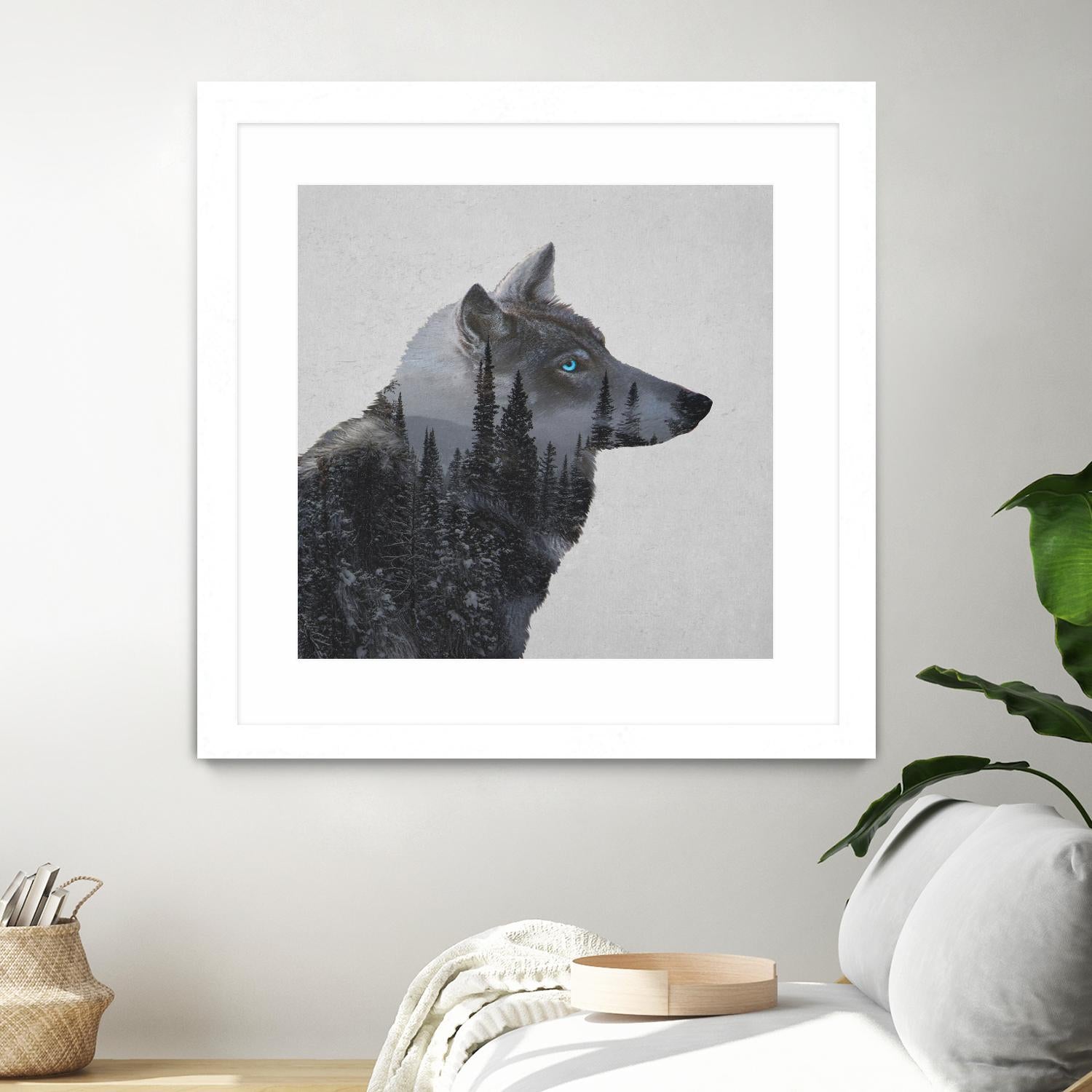 Winter Wolf by Davies Babies on GIANT ART - multicolor animals; contemporary