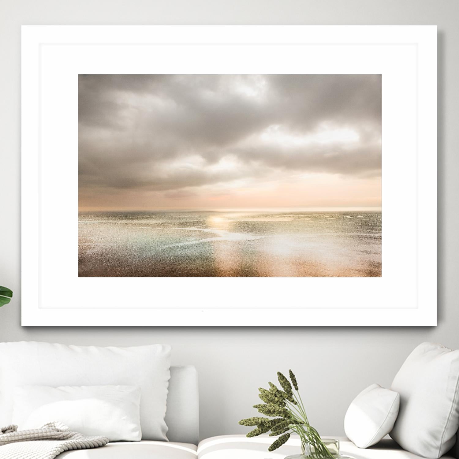 Héllébores by Archive on GIANT ART - green floral