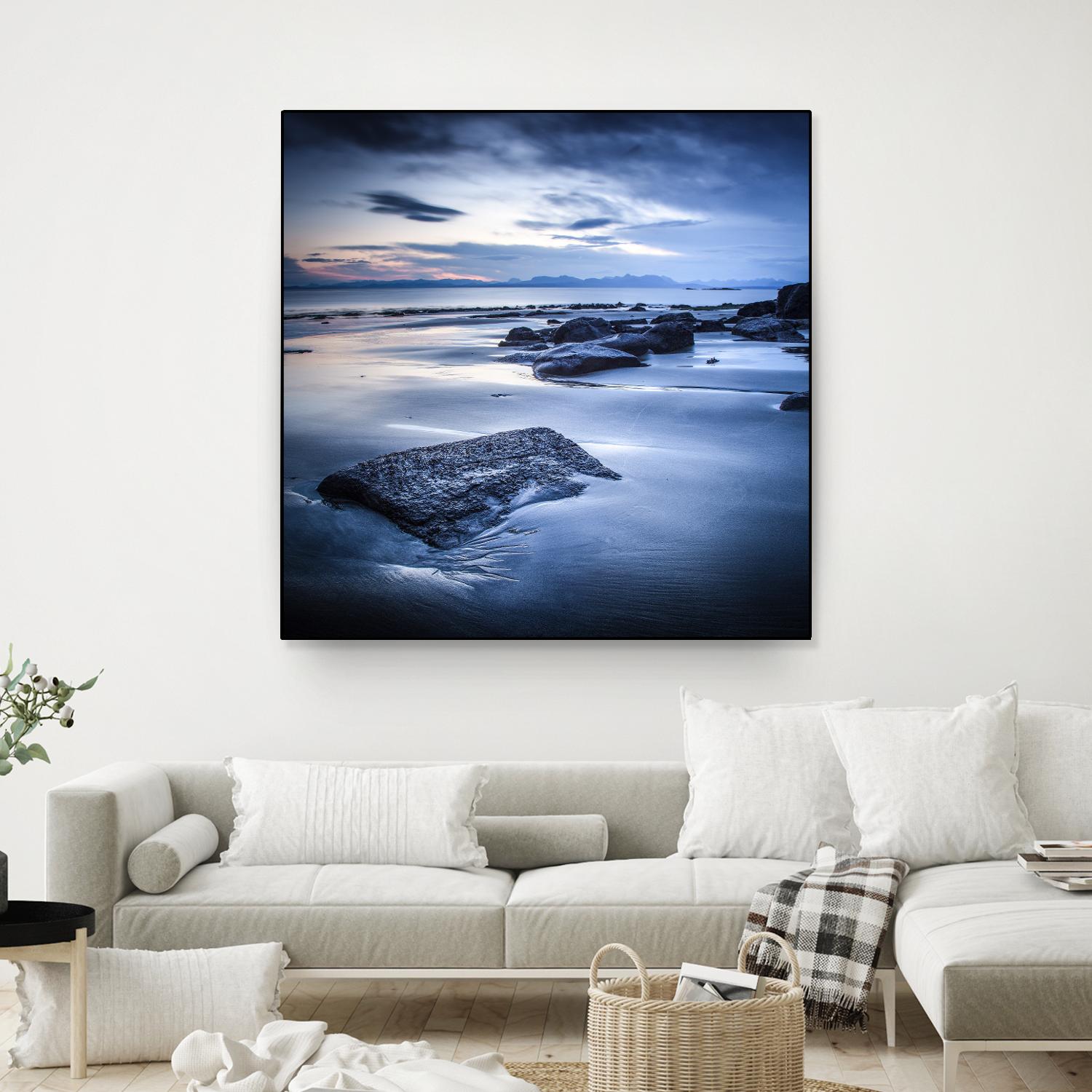 Staffen Bay, Looking East by Lynne Douglas on GIANT ART - multicolor photography; landscapes; coastal