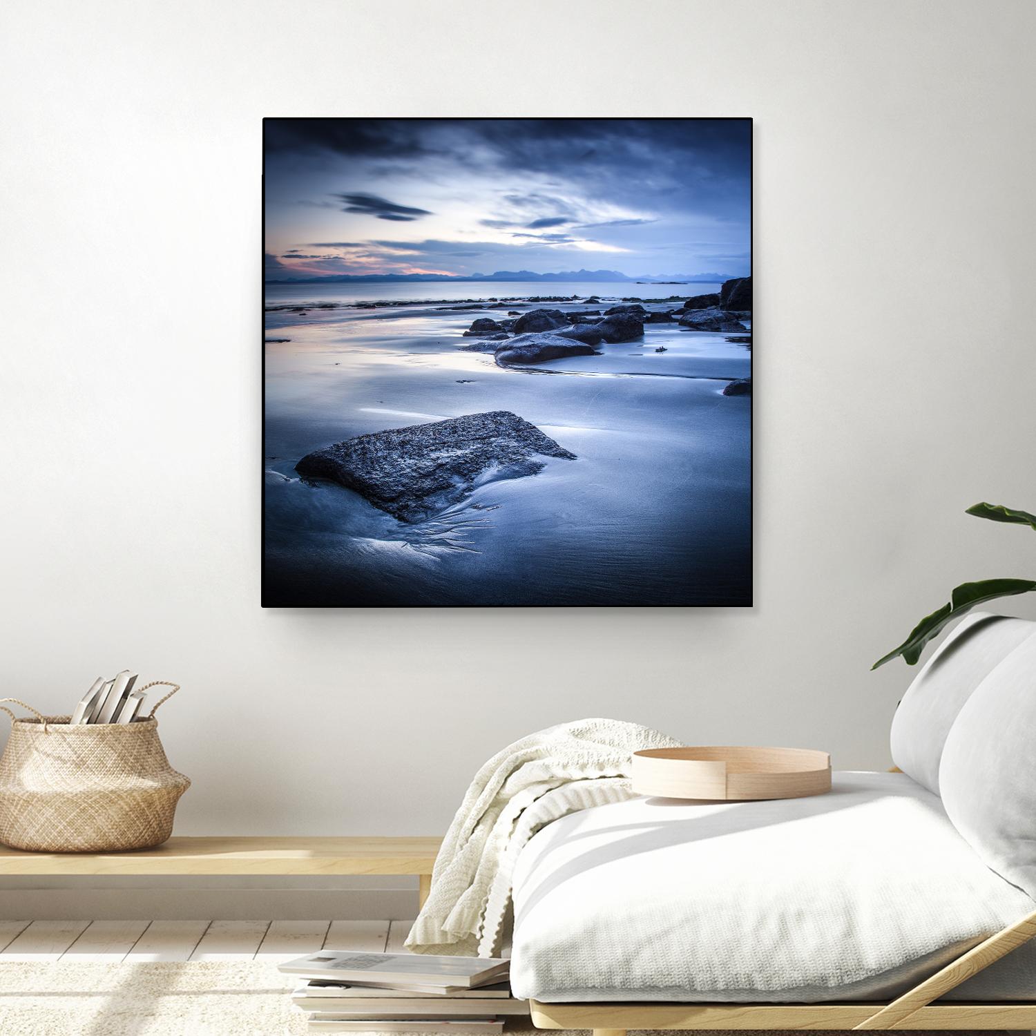 Staffen Bay, Looking East by Lynne Douglas on GIANT ART - multicolor photography; landscapes; coastal